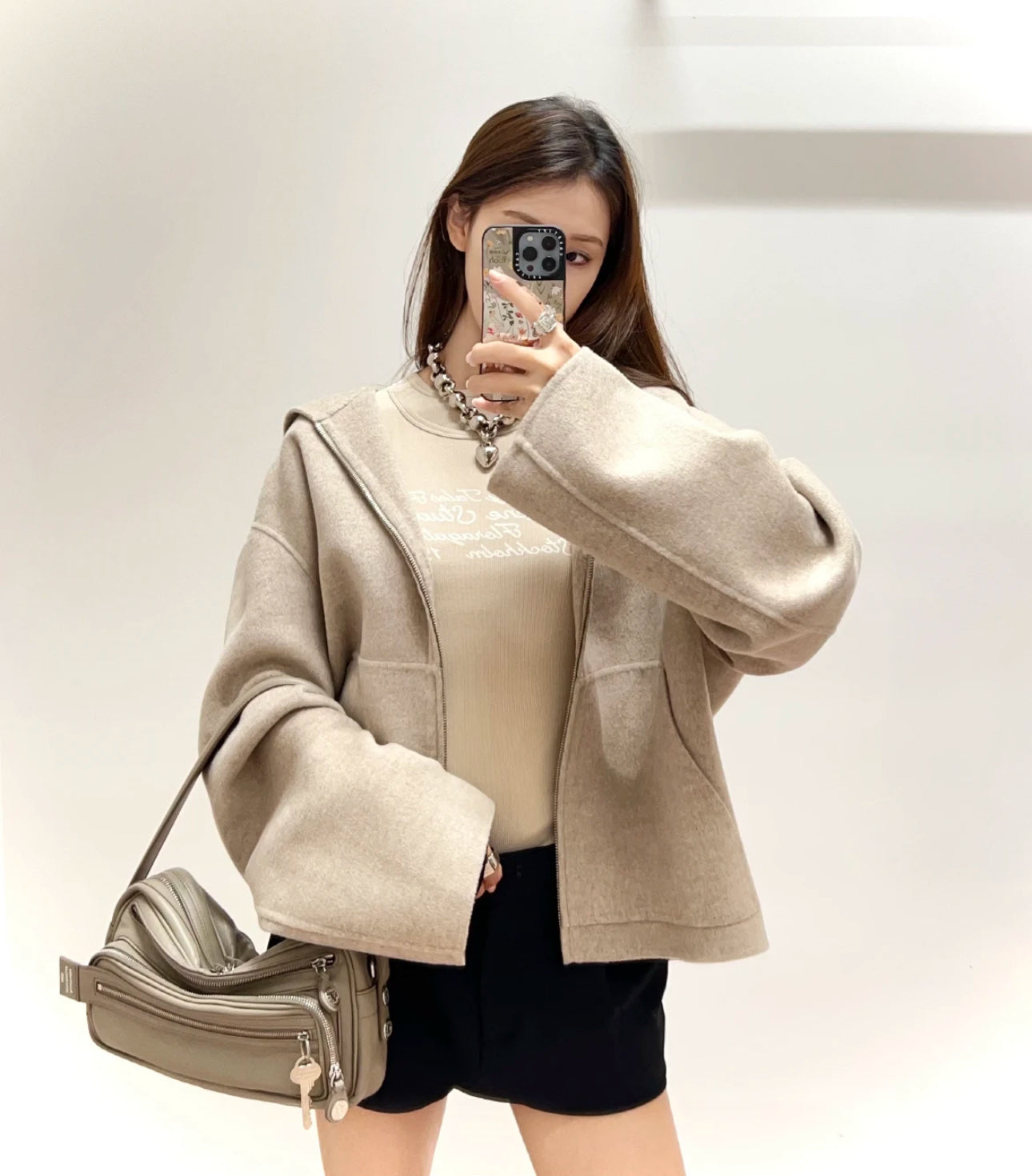 GTR / 아크네스튜디오 니트 코트