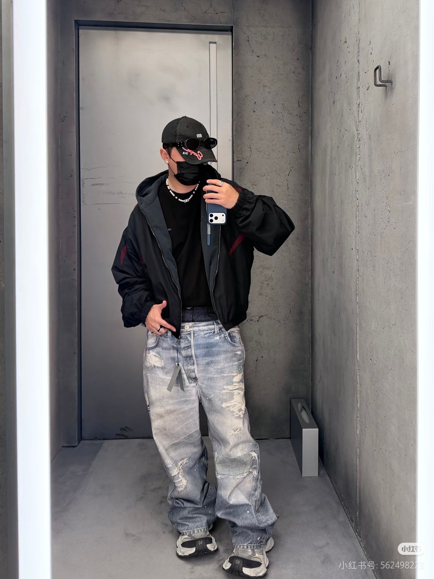 GTR / 발렌시아가 양면 재킷 코트