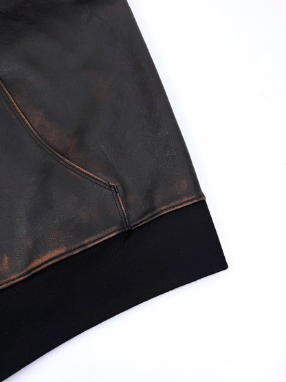 ZZLL / 프라다 가죽 자켓