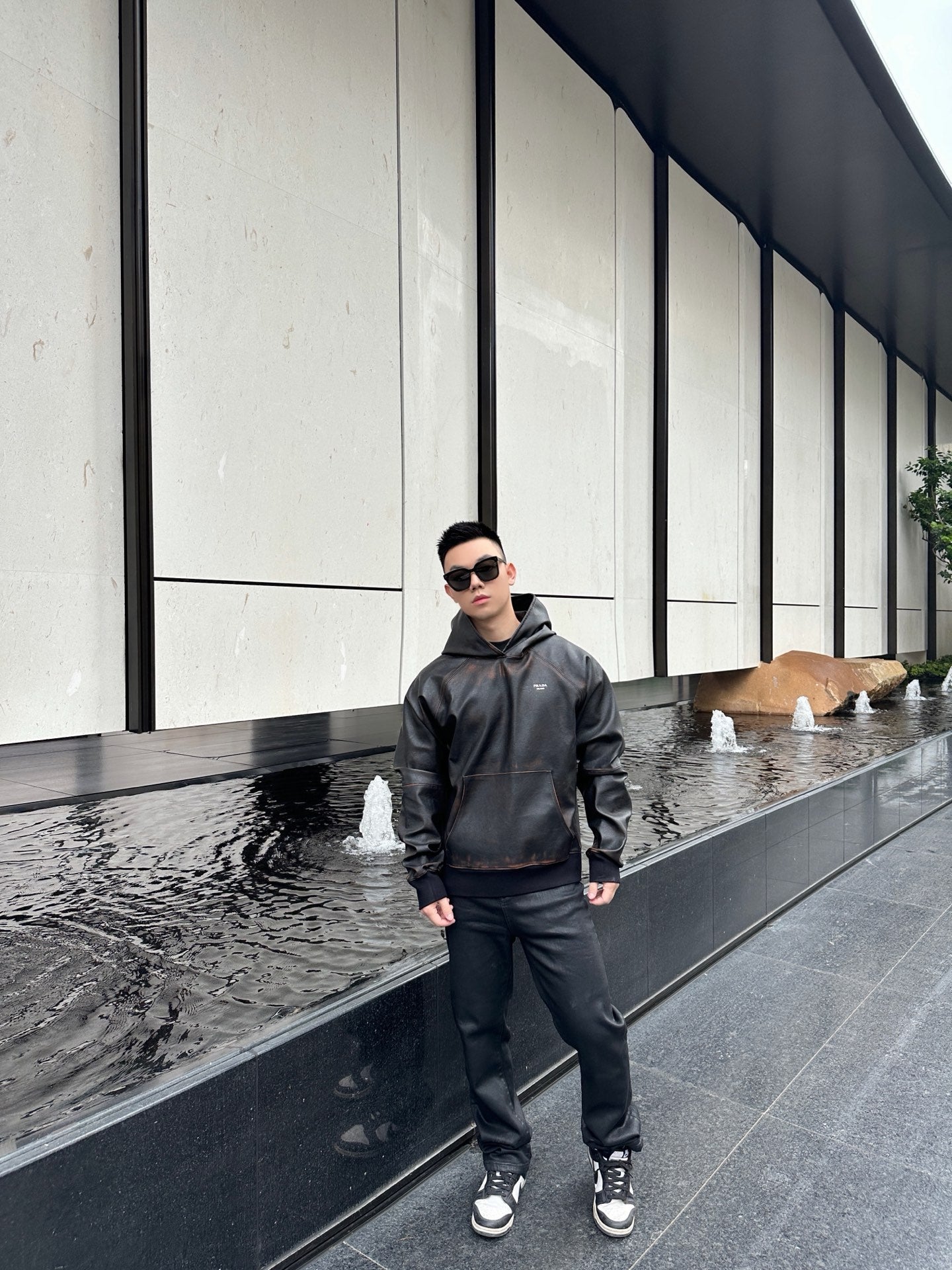 ZZLL / 프라다 가죽 자켓