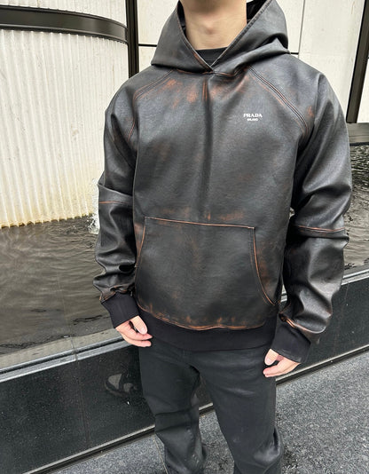 ZZLL / 프라다 가죽 자켓