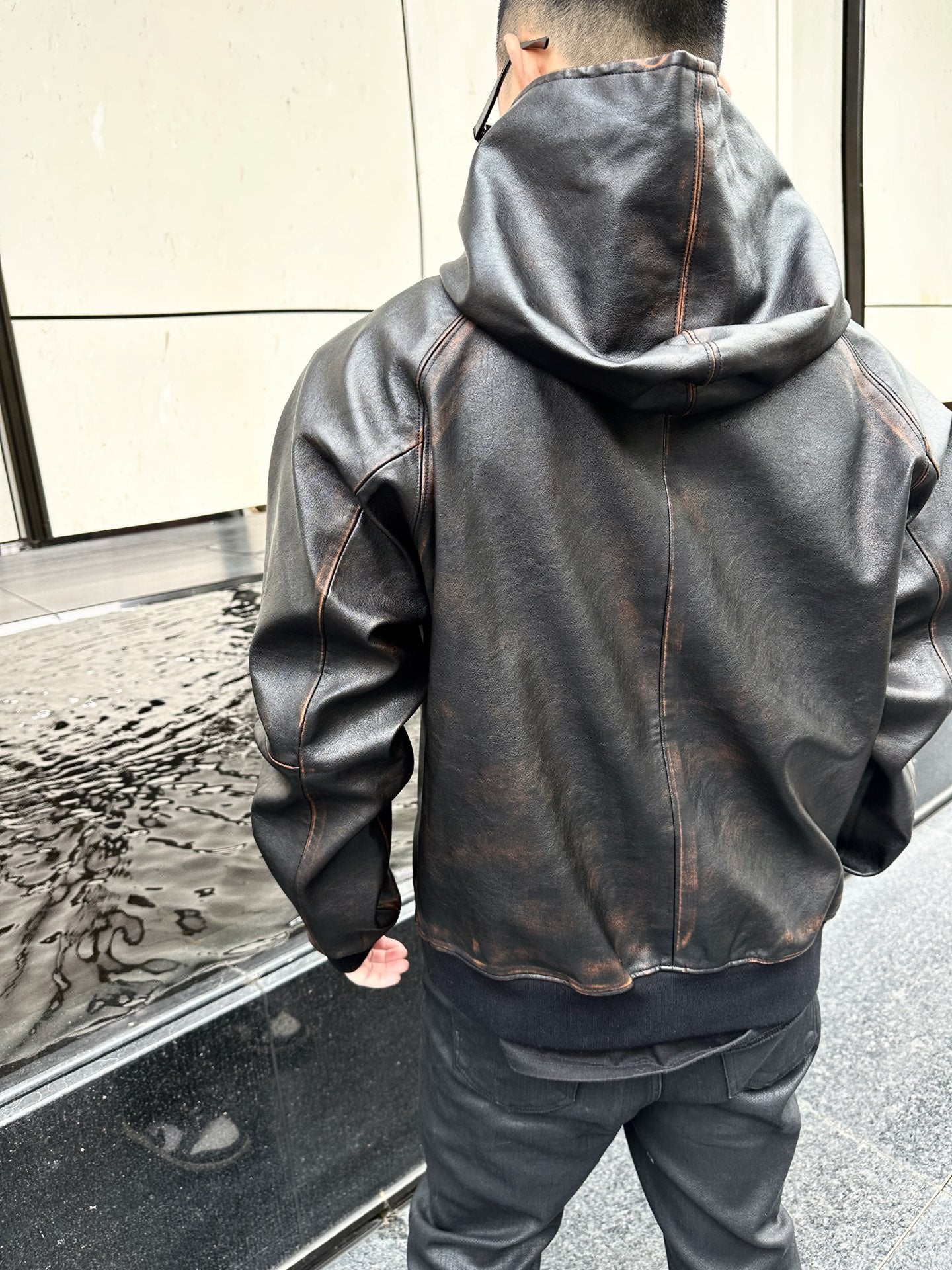 ZZLL / 프라다 가죽 자켓