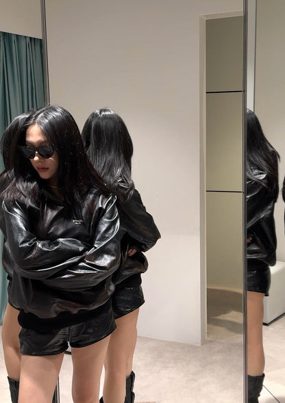 ZZLL / 프라다 가죽 자켓