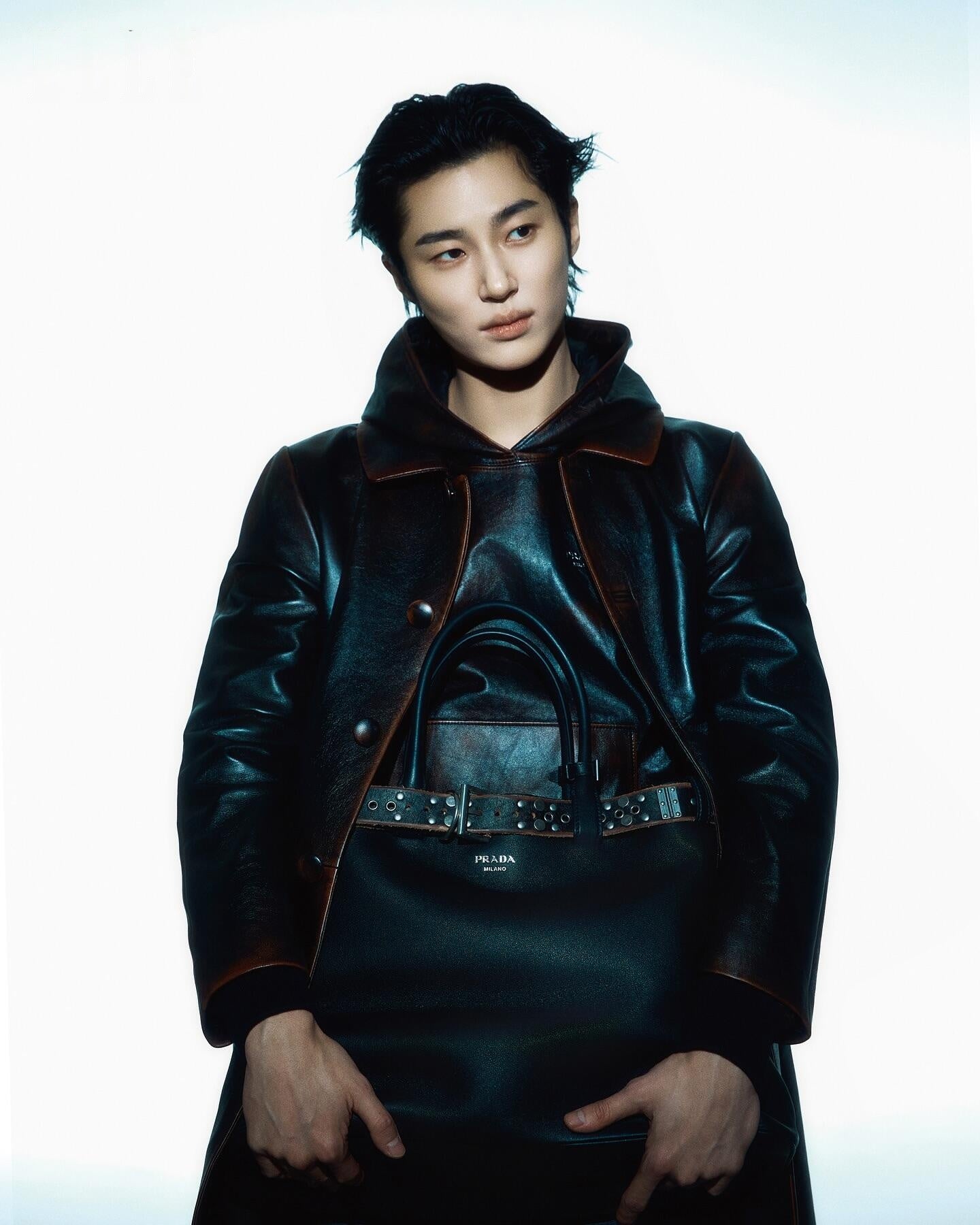 ZZLL / 프라다 가죽 자켓