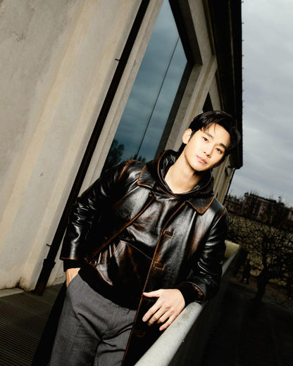 ZZLL / 프라다 가죽 자켓