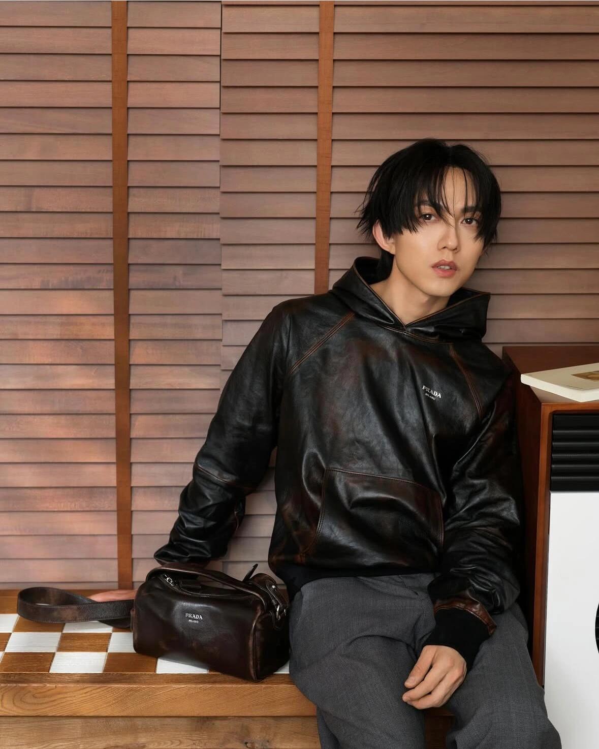 ZZLL / 프라다 가죽 자켓