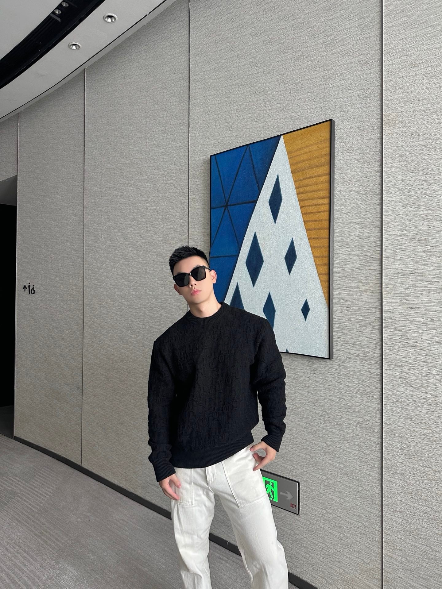 ZZLL / 디올 니트 스웨터