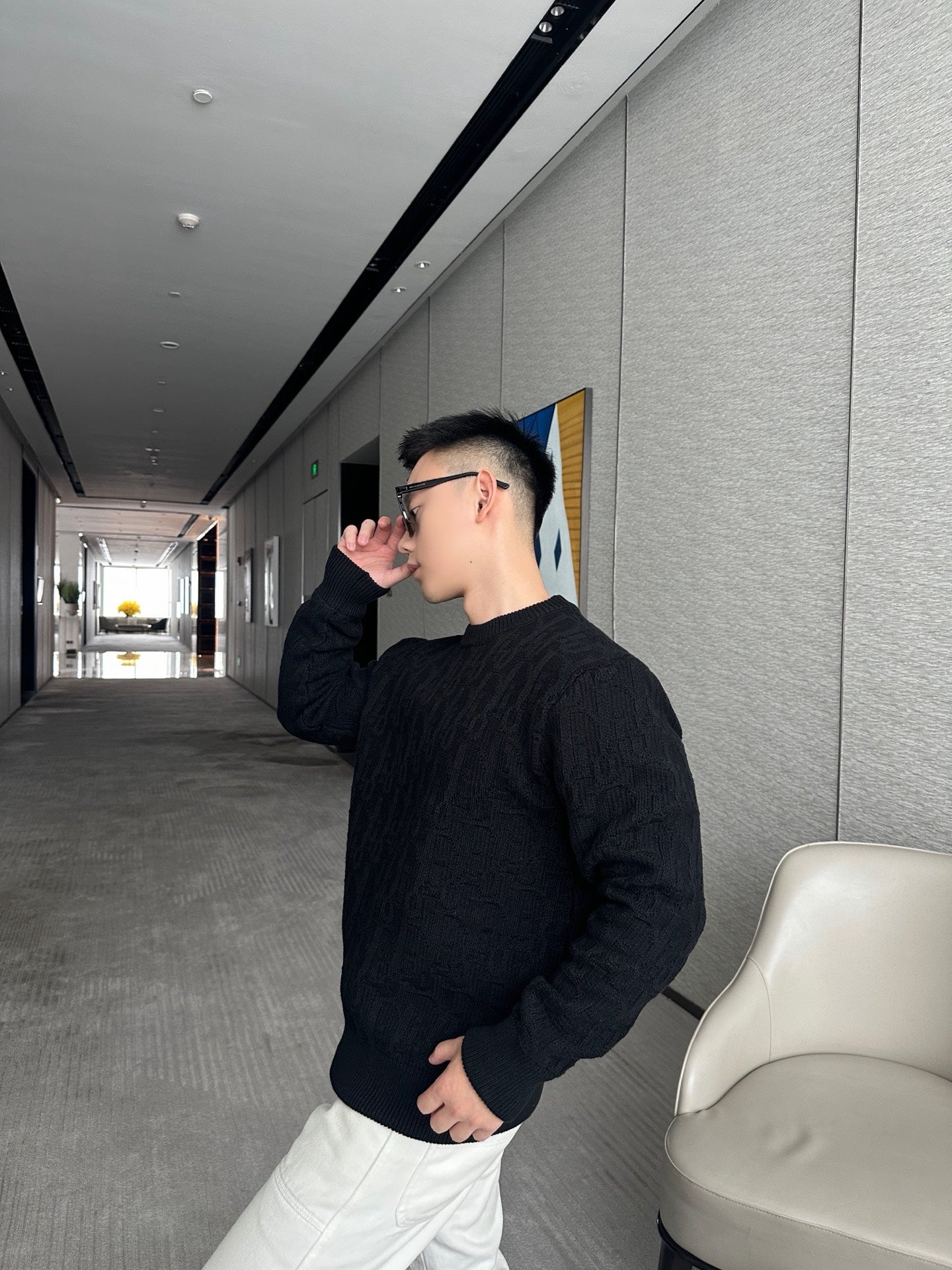 ZZLL / 디올 니트 스웨터