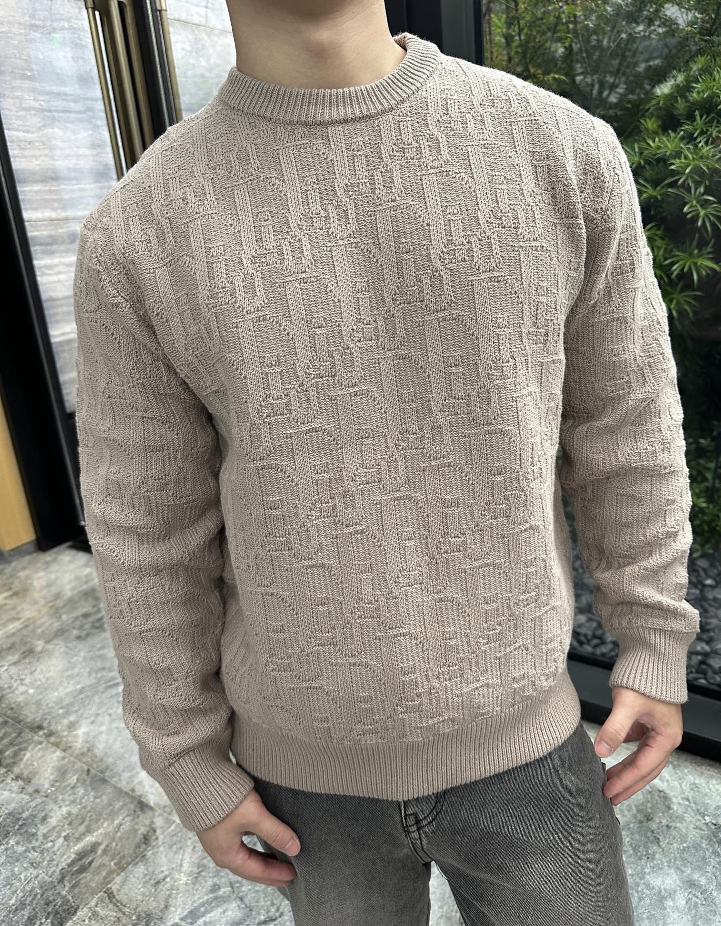 ZZLL / 디올 니트 스웨터