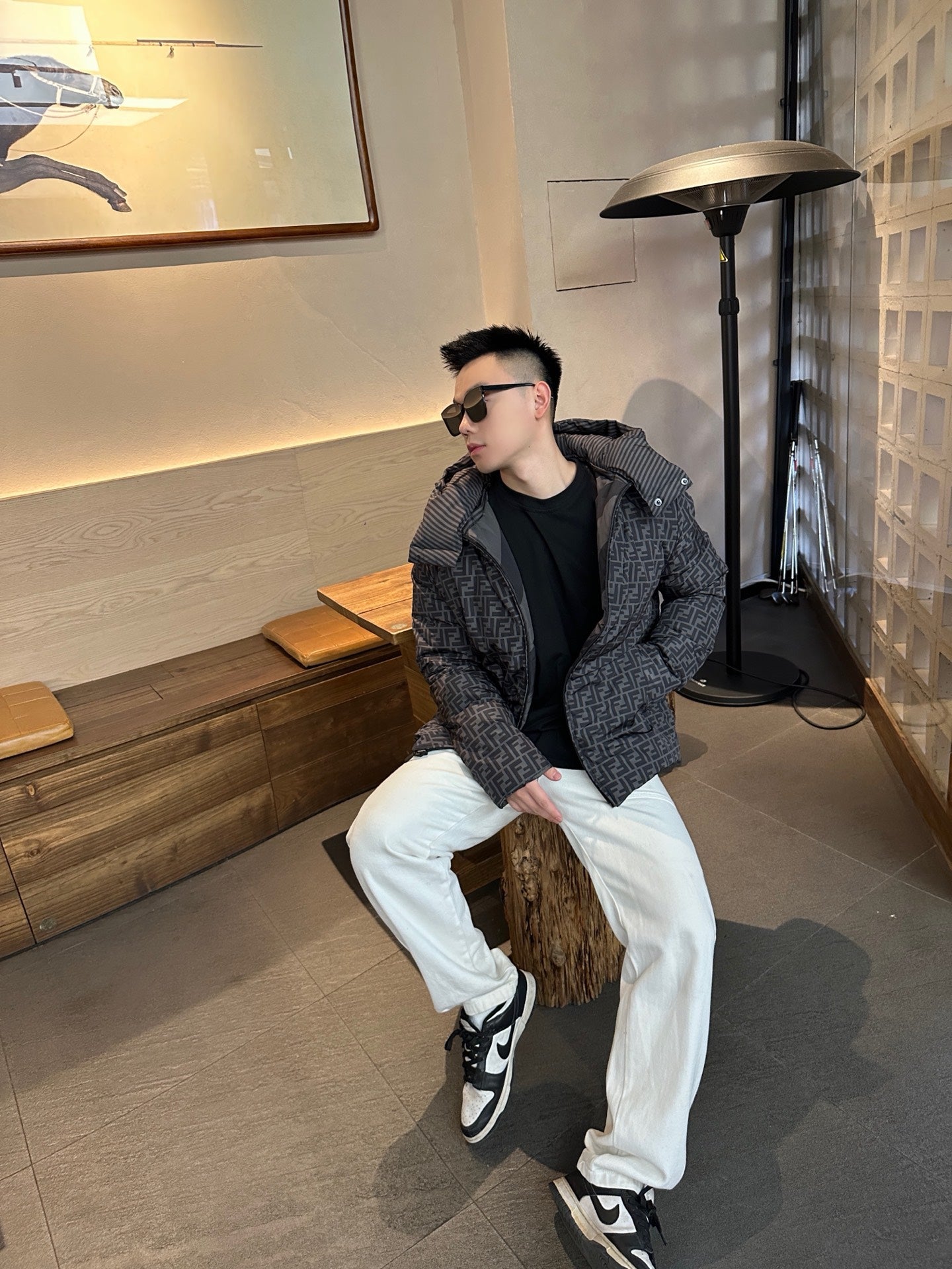 ZZLL / 펜디 양면 패딩