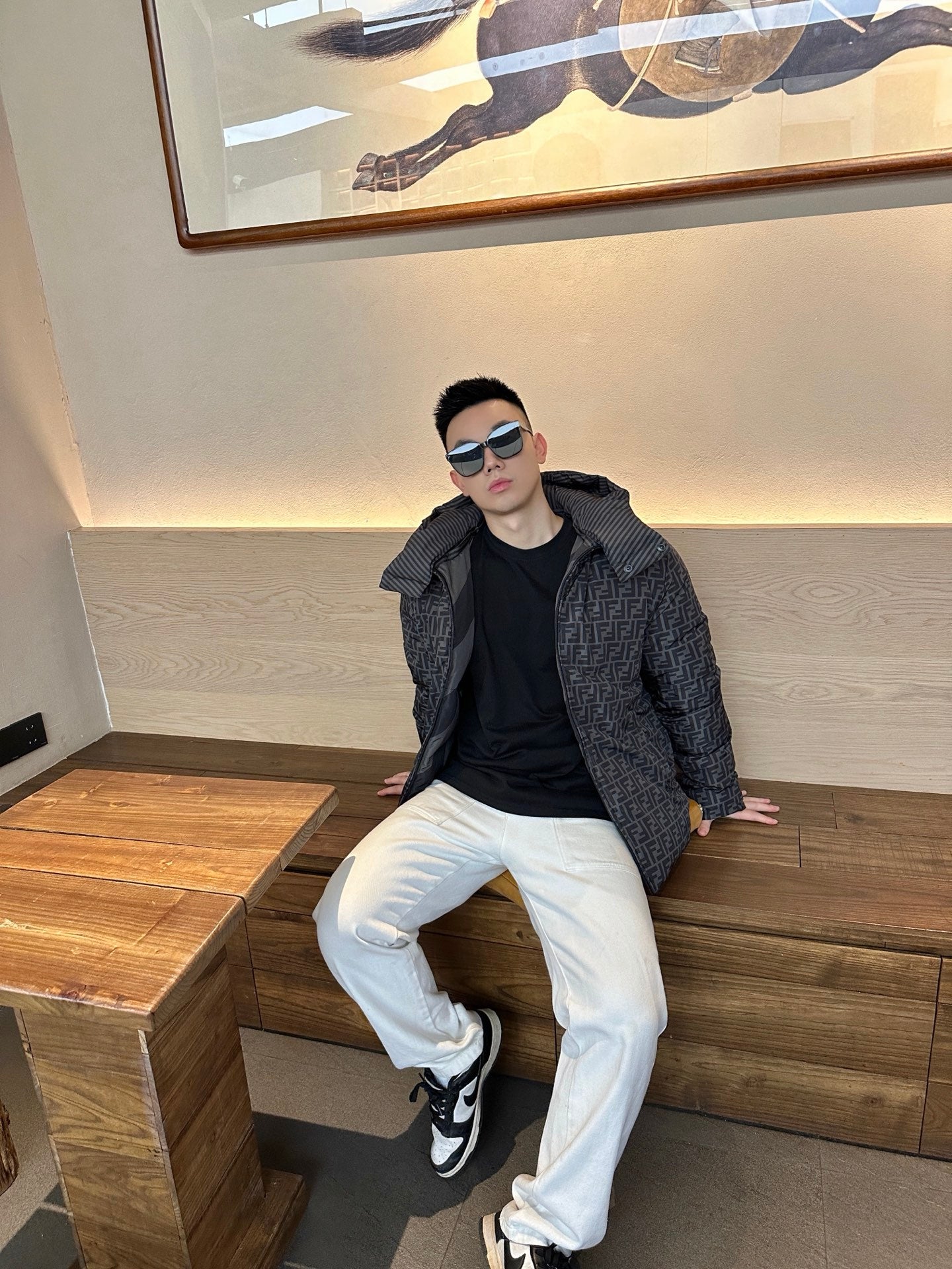 ZZLL / 펜디 양면 패딩