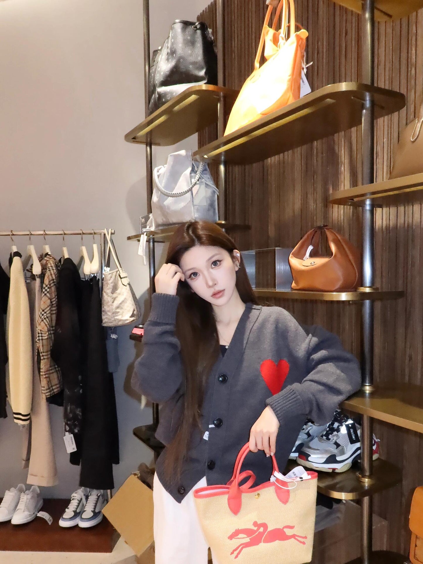 ZZLL / 아미 니트 카디건