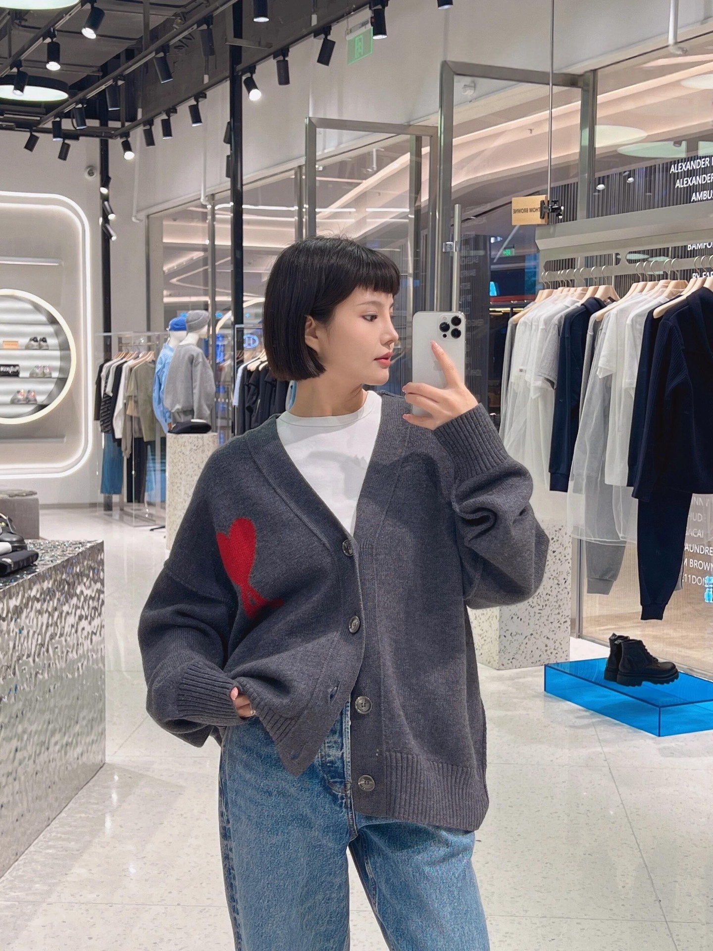 ZZLL / 아미 니트 카디건