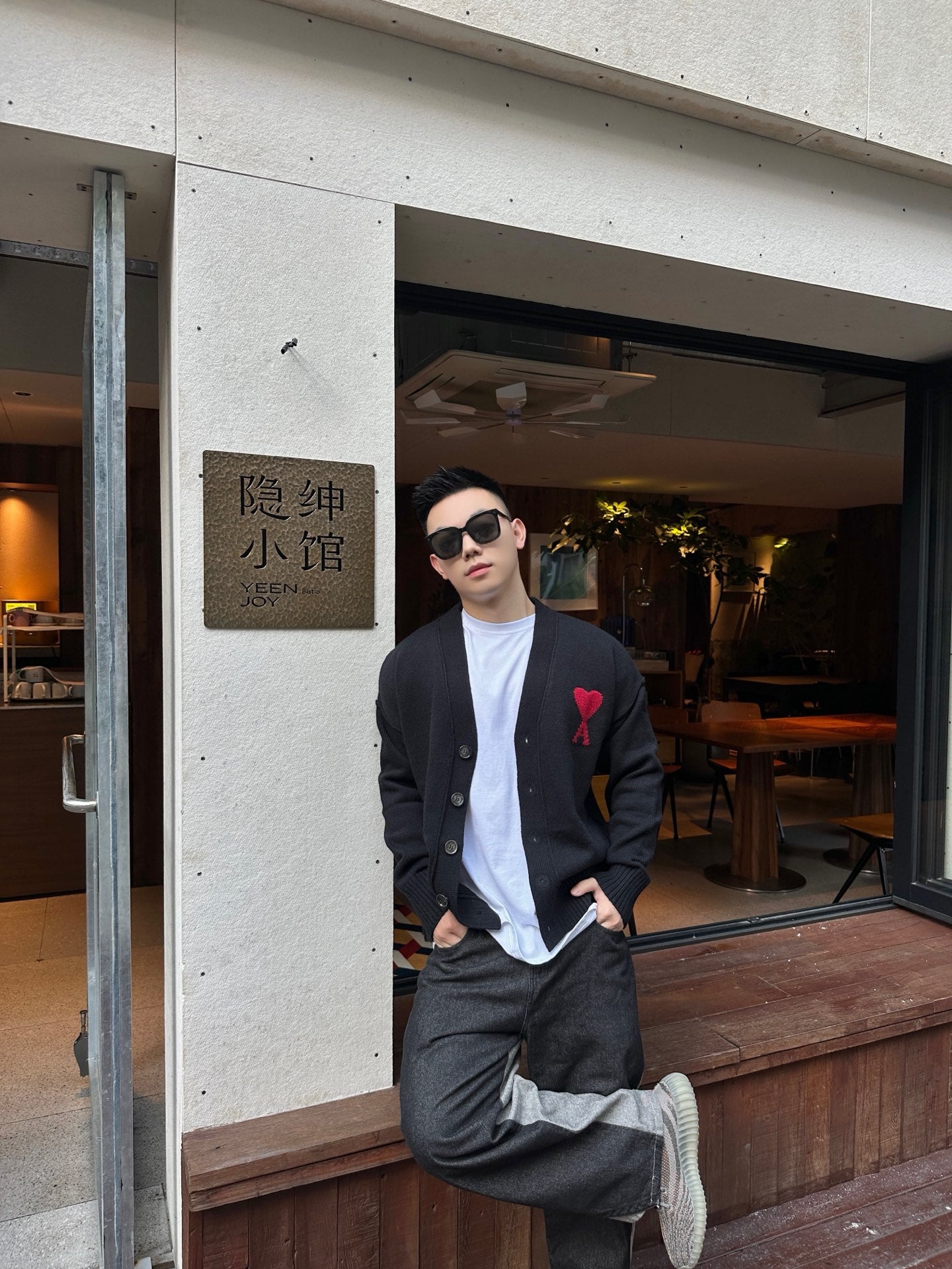 ZZLL / 아미 니트 카디건