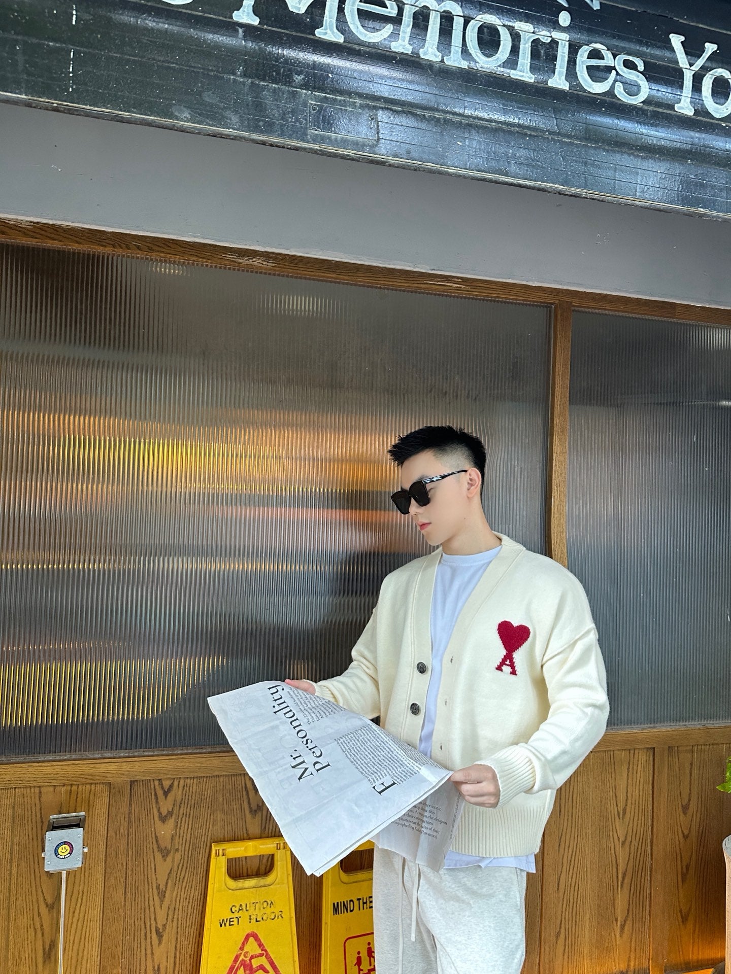 ZZLL / 아미 니트 카디건