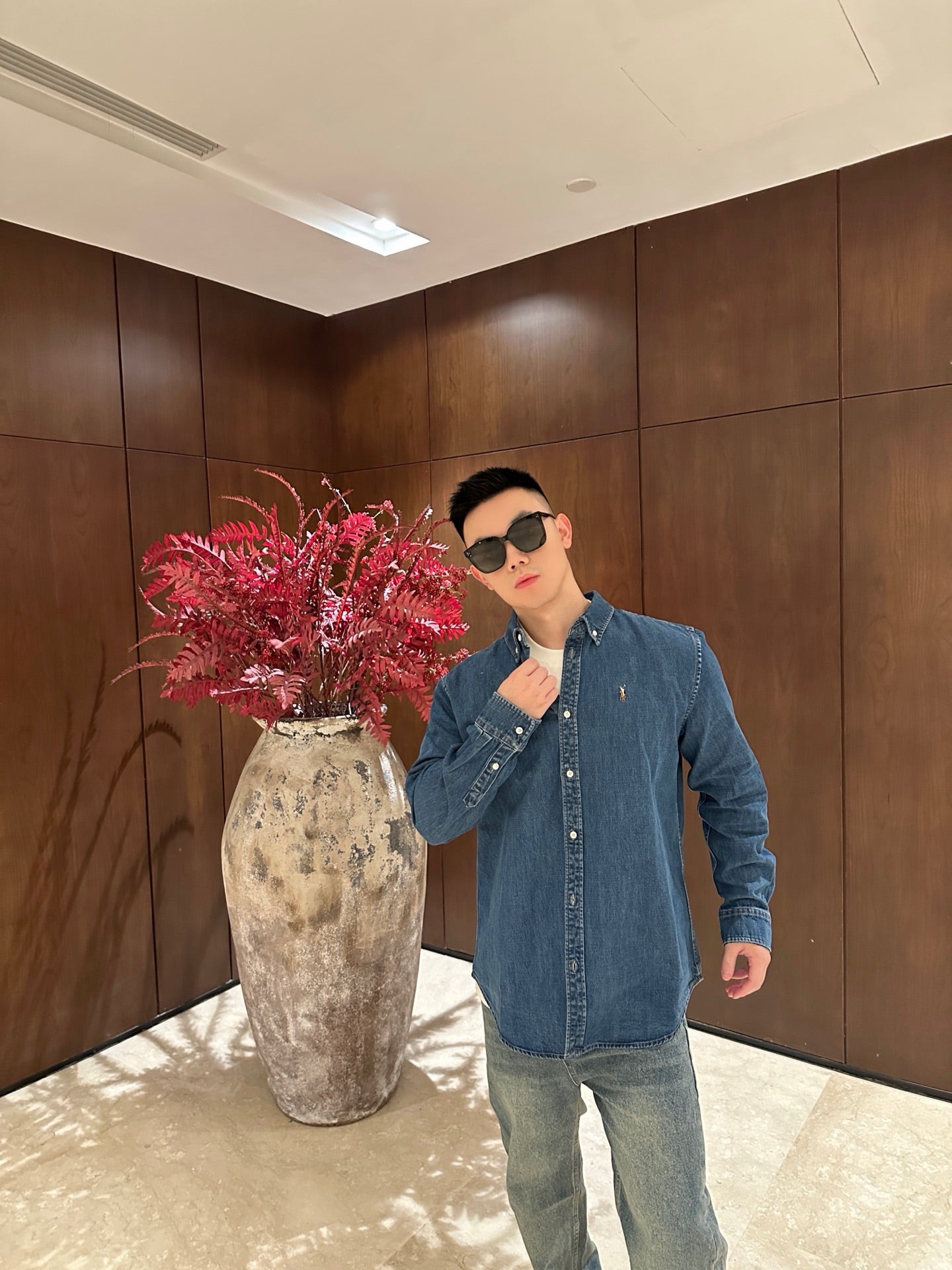 ZZLL / 셔츠 셔츠