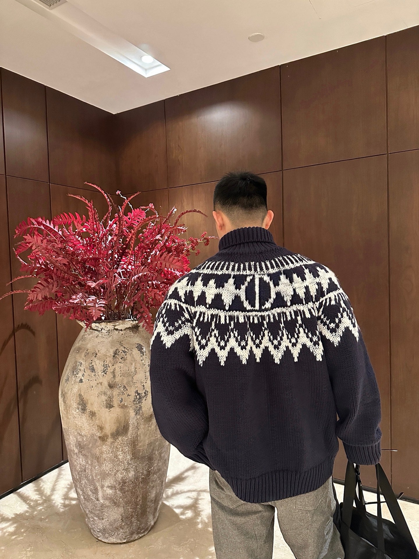 ZZLL / 디올 니트 스웨터