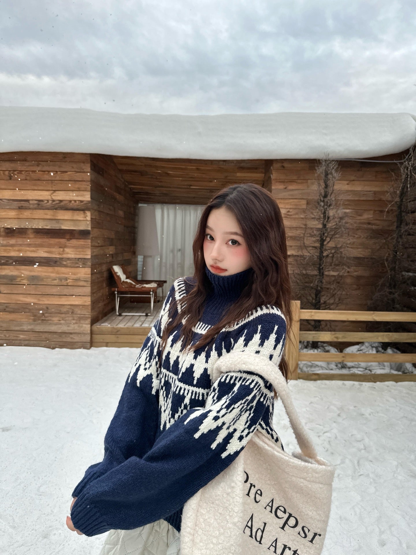 ZZLL / 디올 니트 스웨터