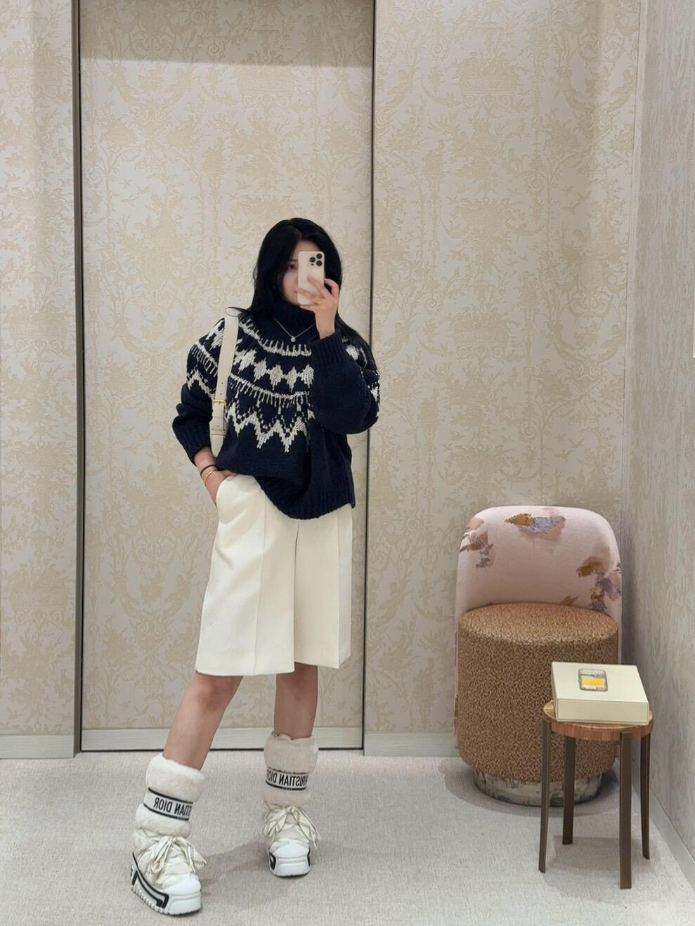 ZZLL / 디올 니트 스웨터