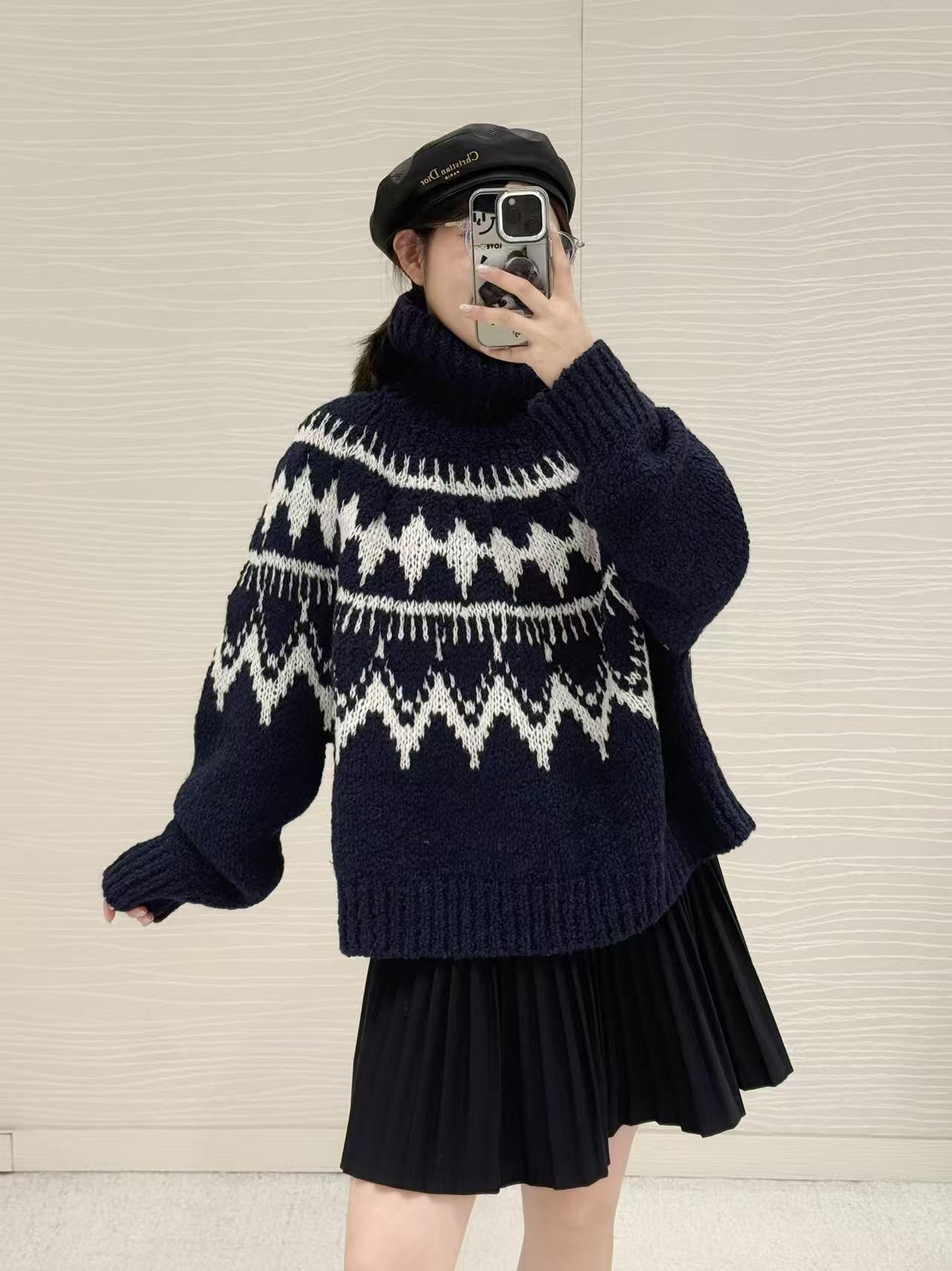 ZZLL / 디올 니트 스웨터