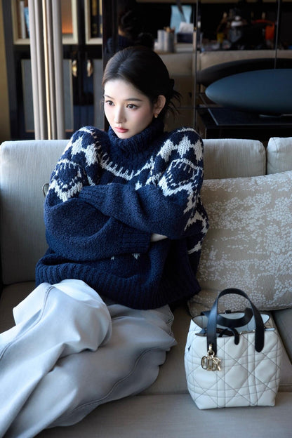 ZZLL / 디올 니트 스웨터