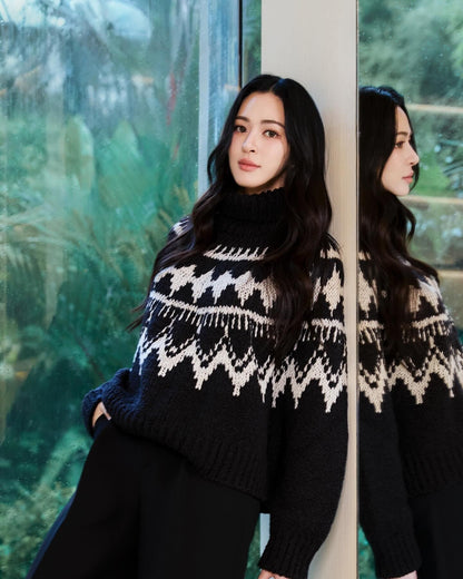 ZZLL / 디올 니트 스웨터