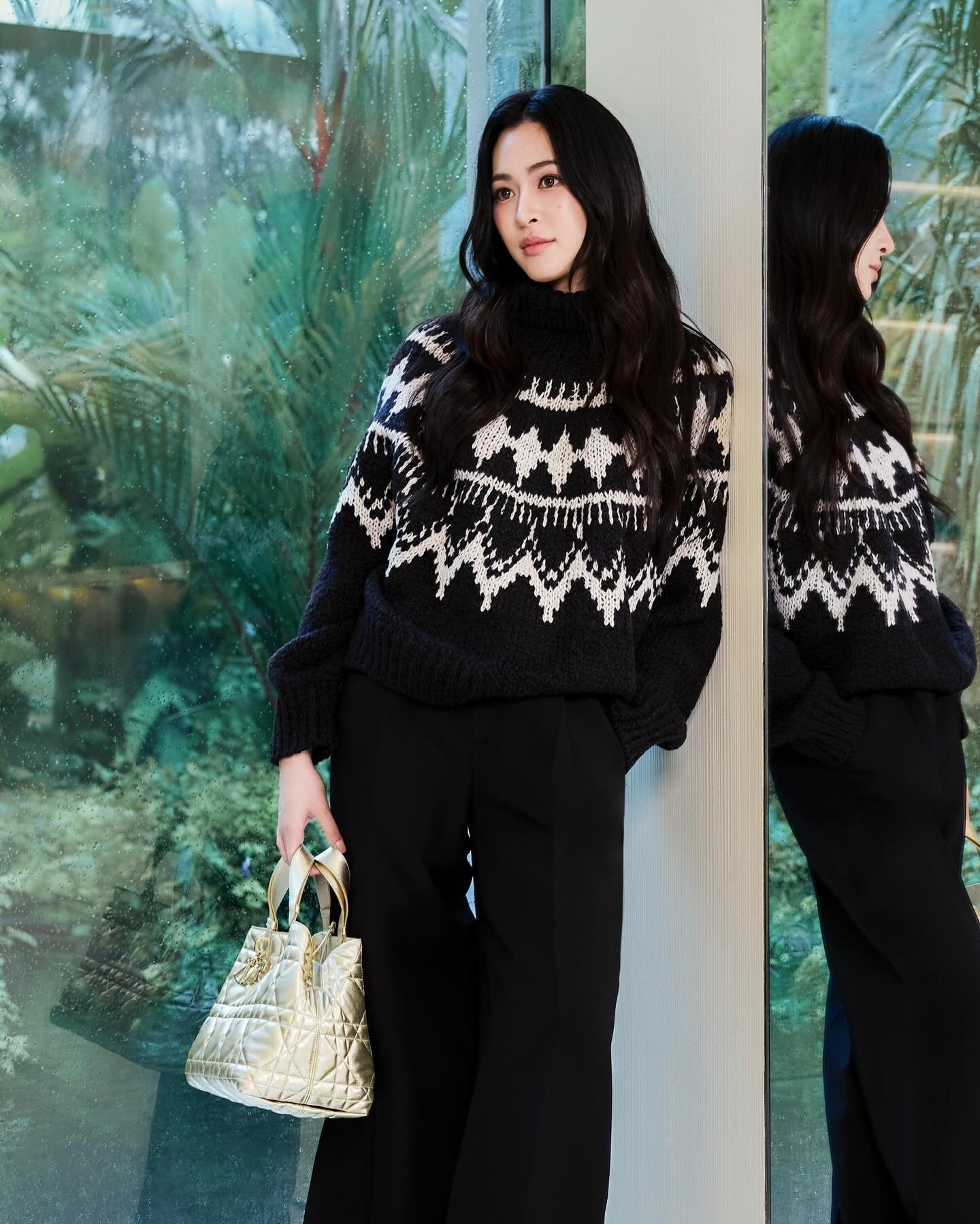 ZZLL / 디올 니트 스웨터