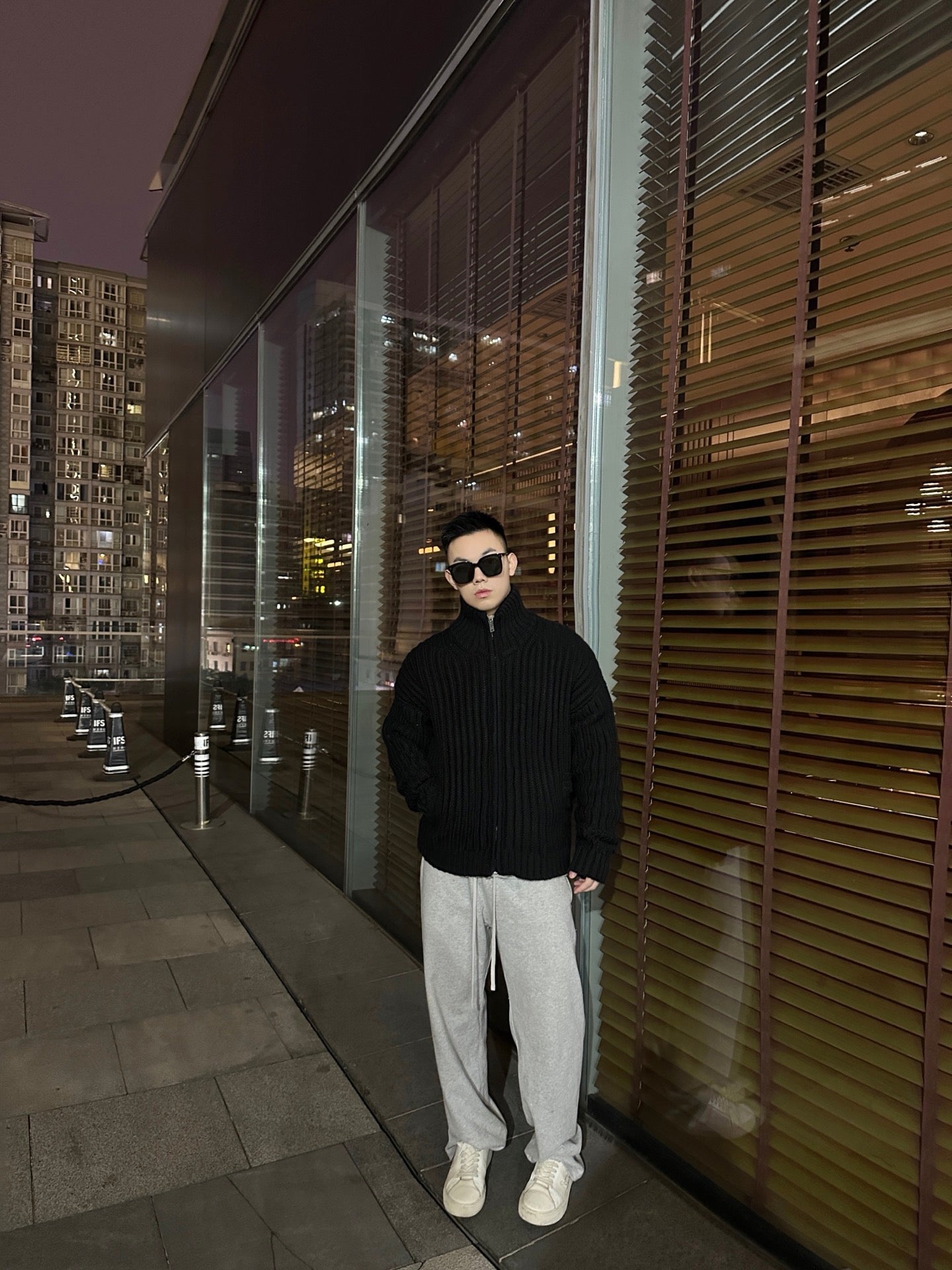 ZZLL / 아크네스튜디오 니트 코트