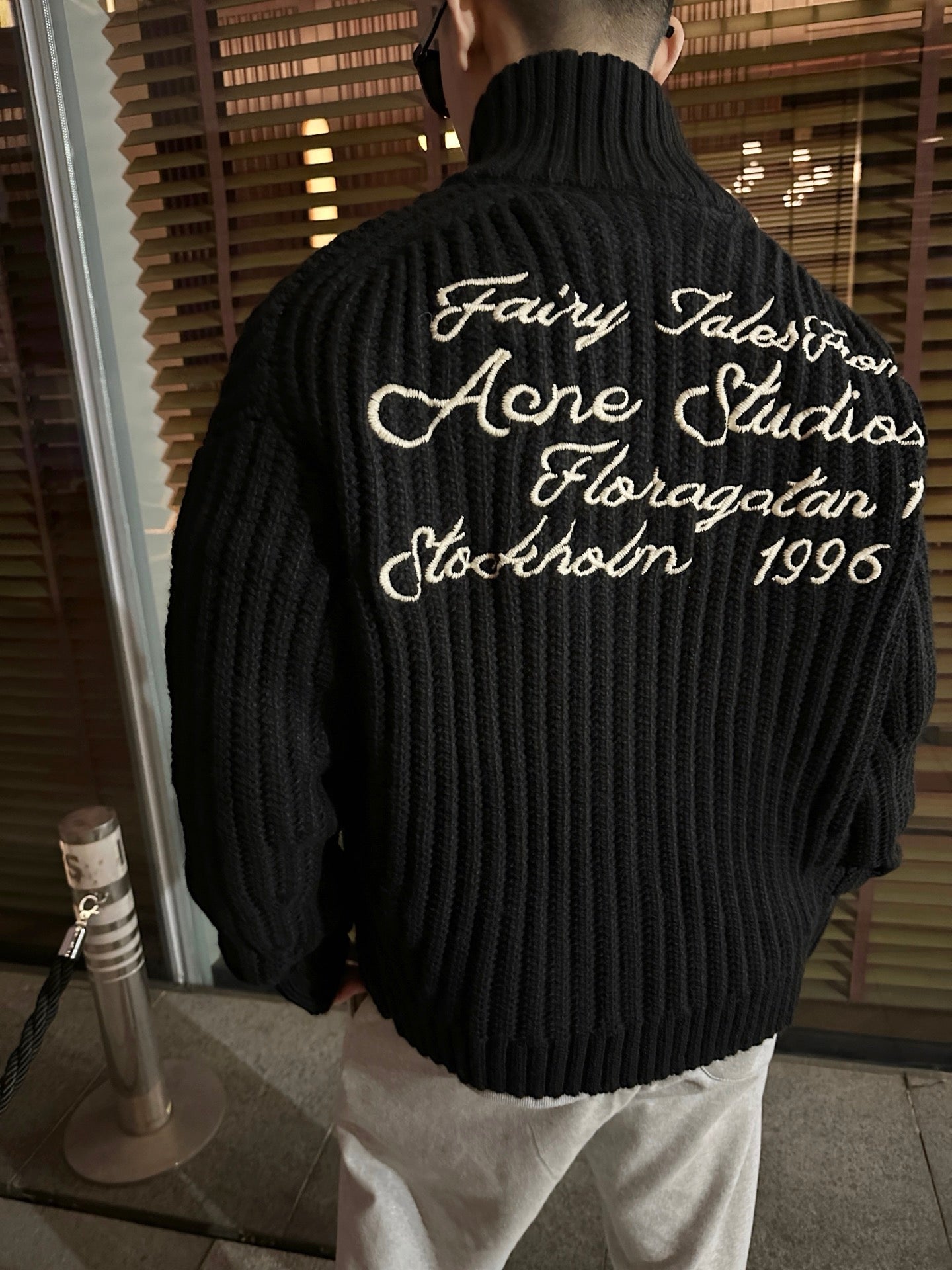 ZZLL / 아크네스튜디오 니트 코트