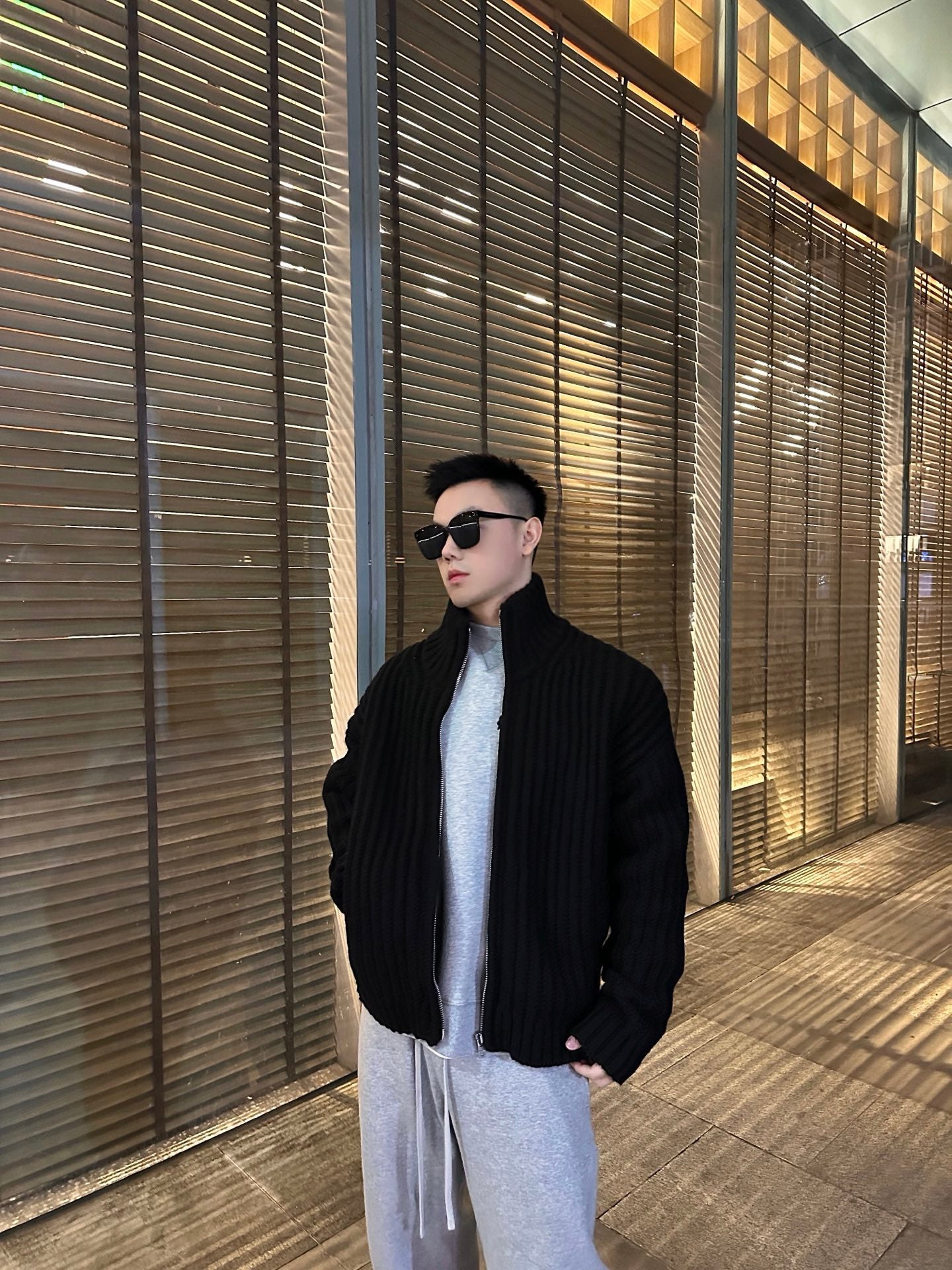 ZZLL / 아크네스튜디오 니트 코트