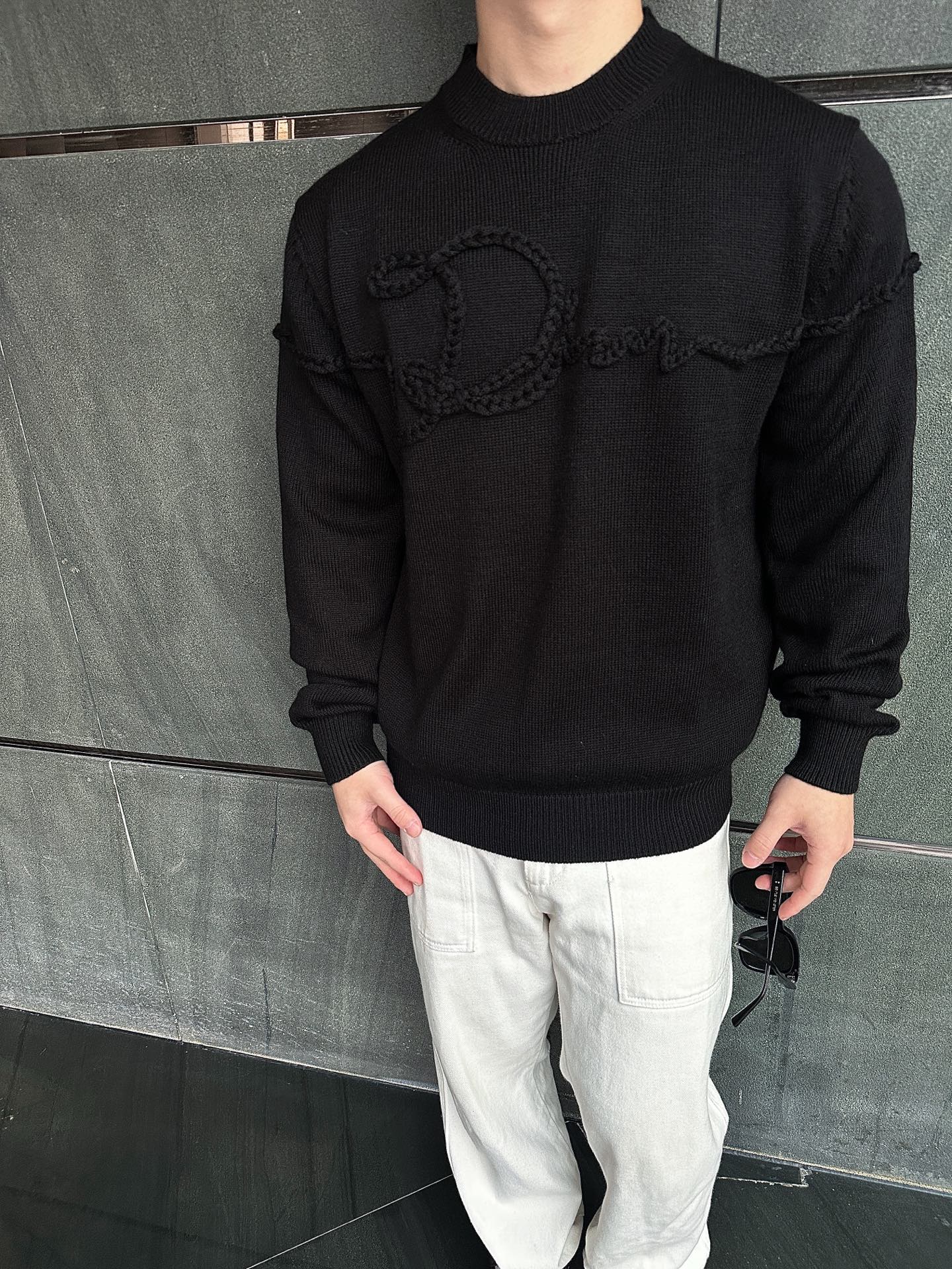 ZZLL / 디올 니트 스웨터