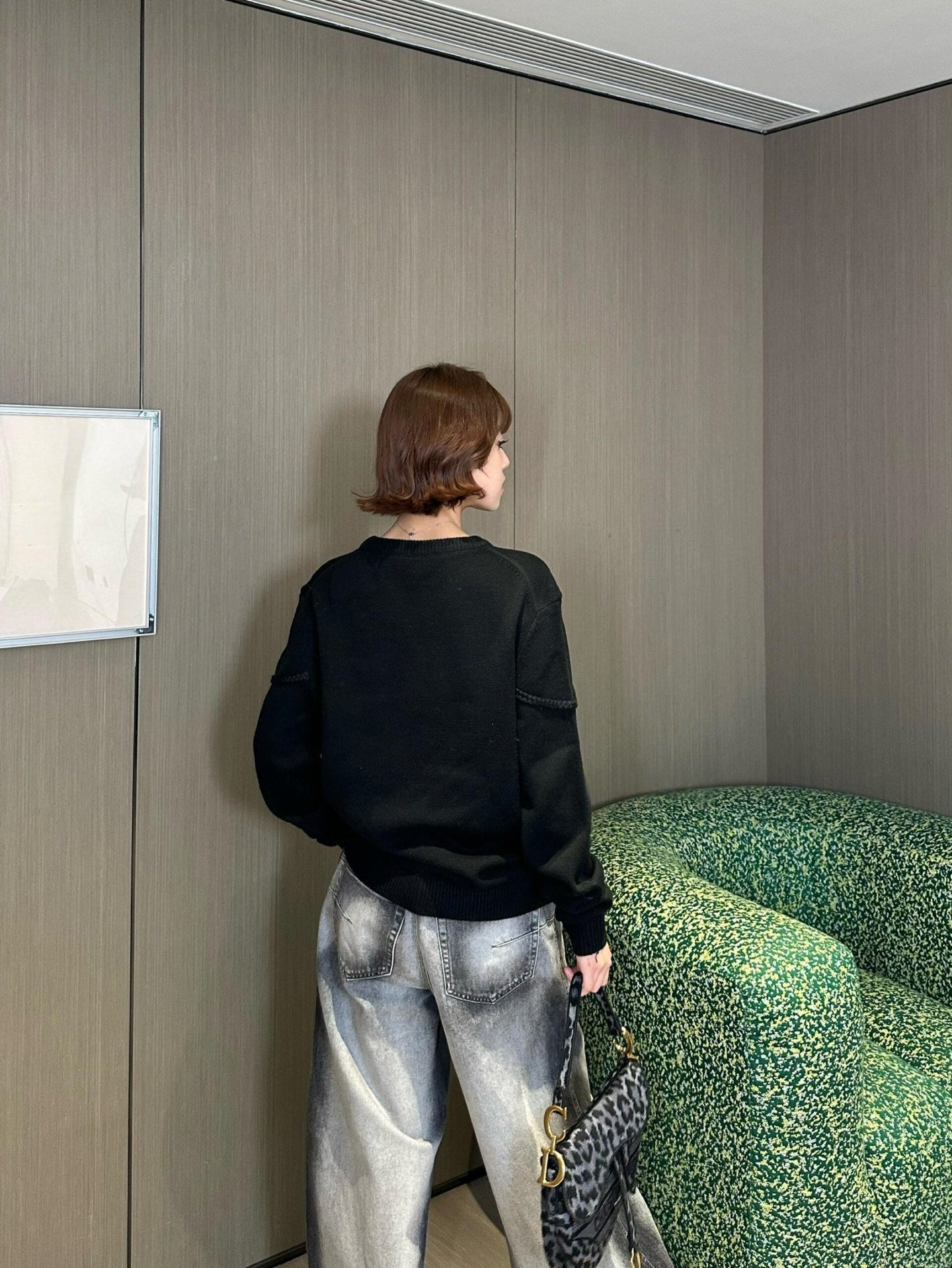 ZZLL / 디올 니트 스웨터