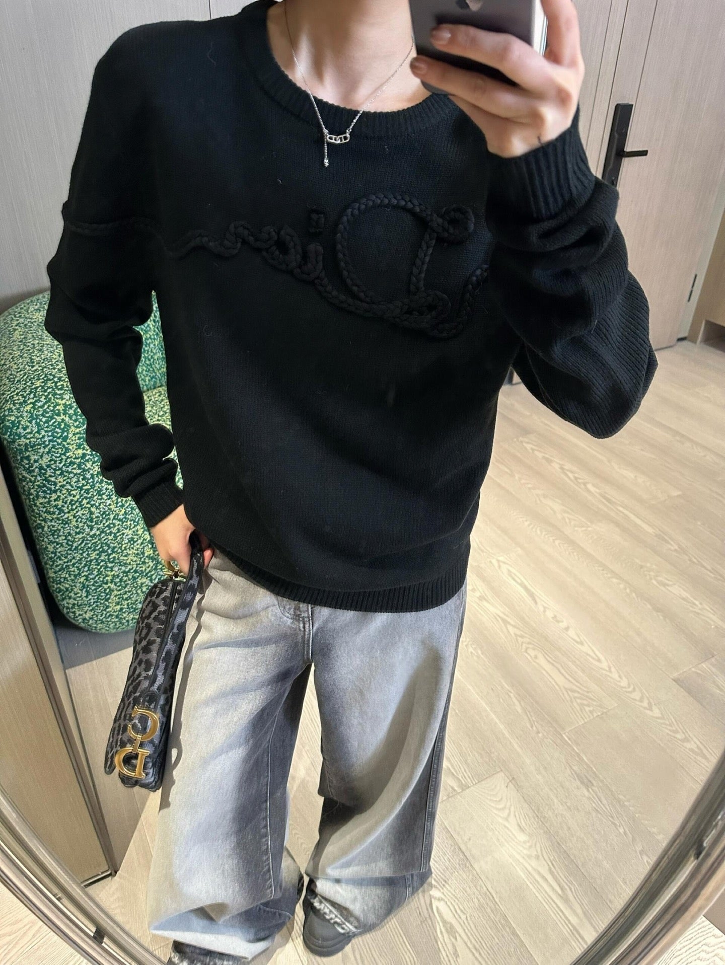 ZZLL / 디올 니트 스웨터