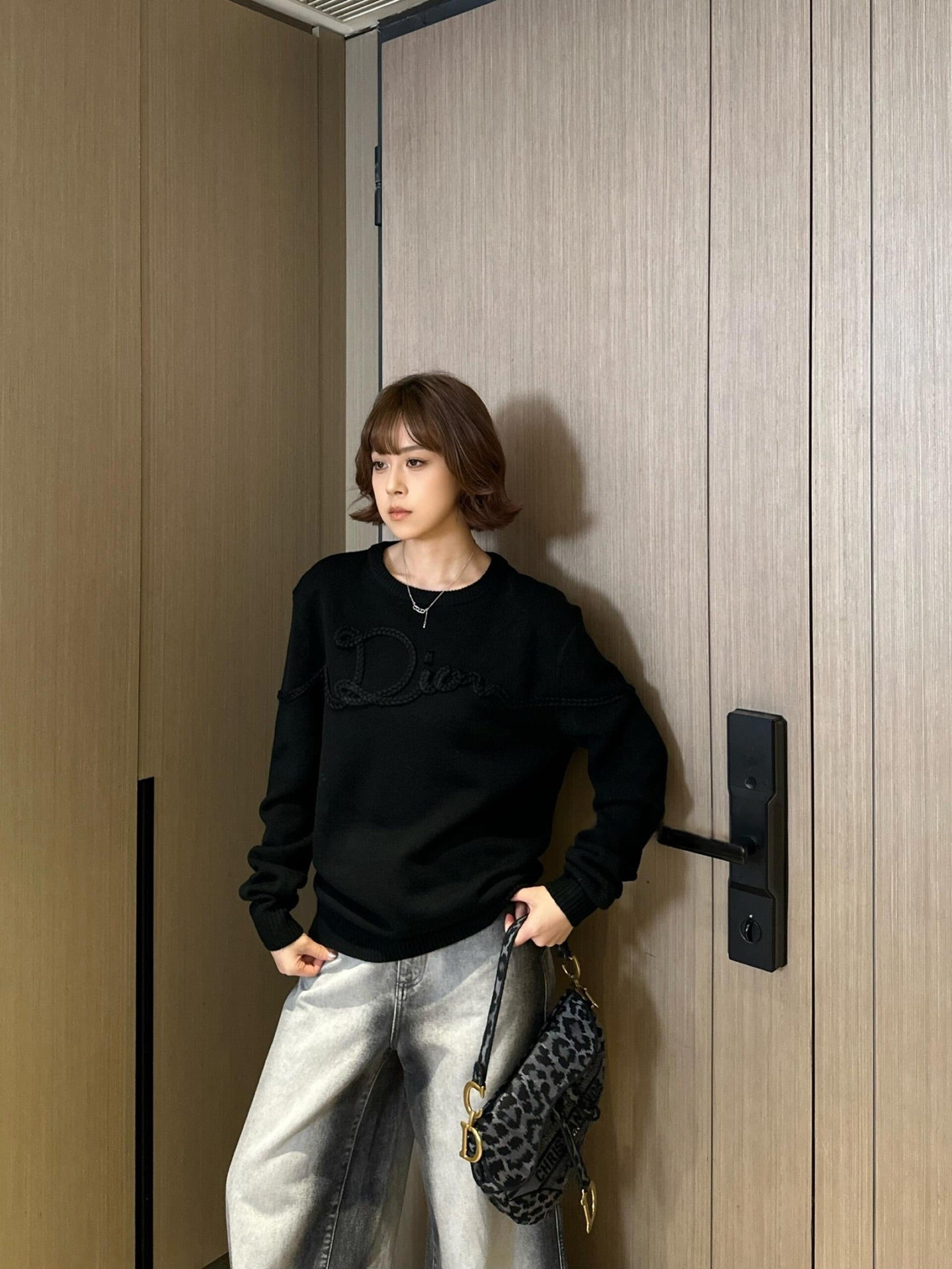 ZZLL / 디올 니트 스웨터