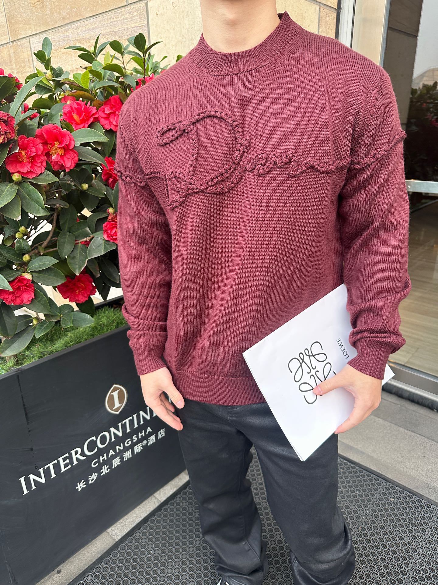 ZZLL / 디올 니트 스웨터