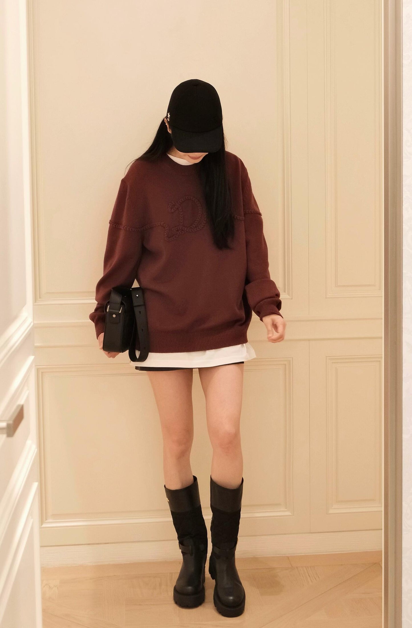 ZZLL / 디올 니트 스웨터