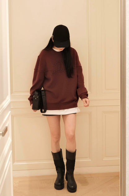 ZZLL / 디올 니트 스웨터