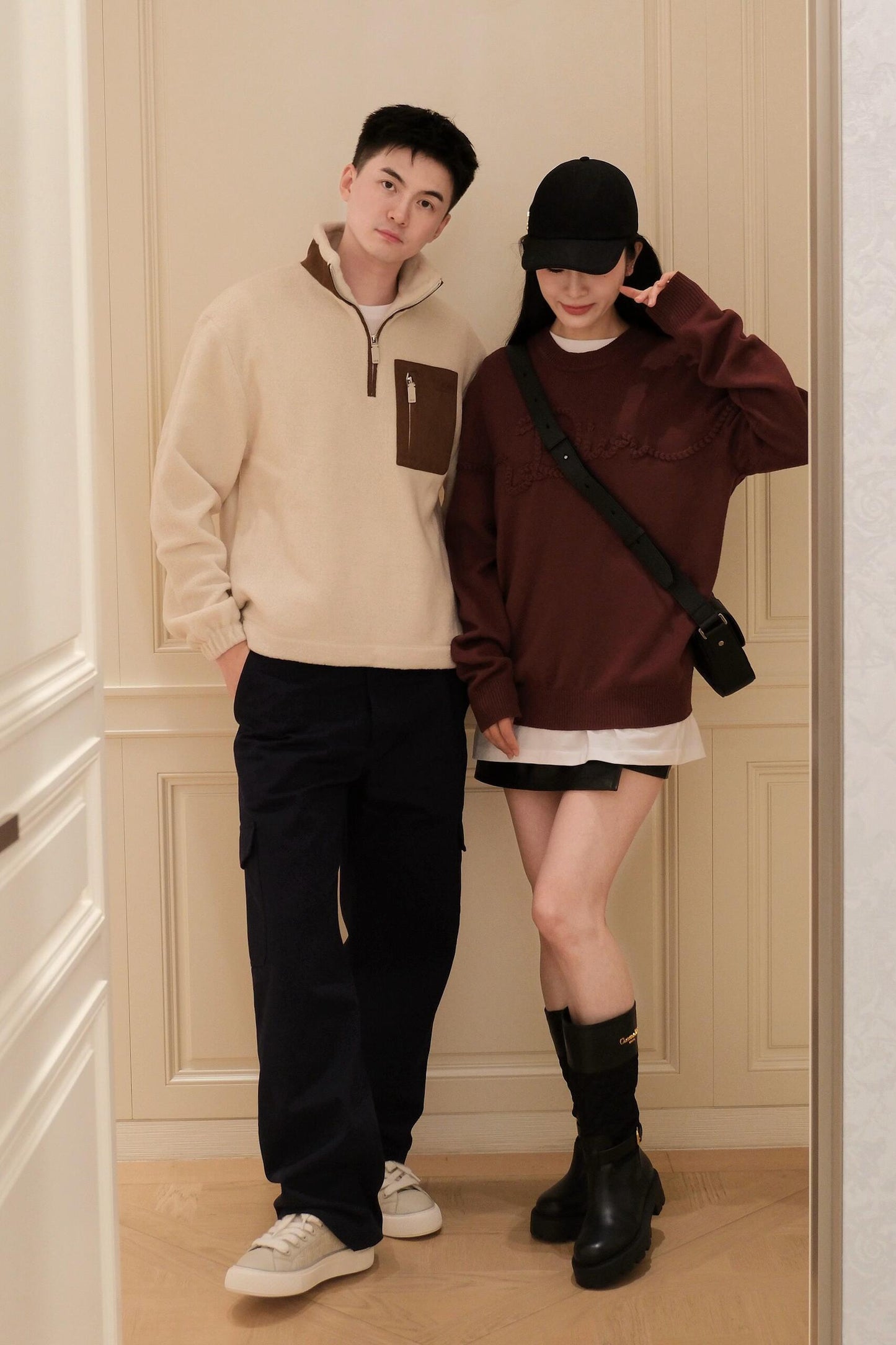 ZZLL / 디올 니트 스웨터