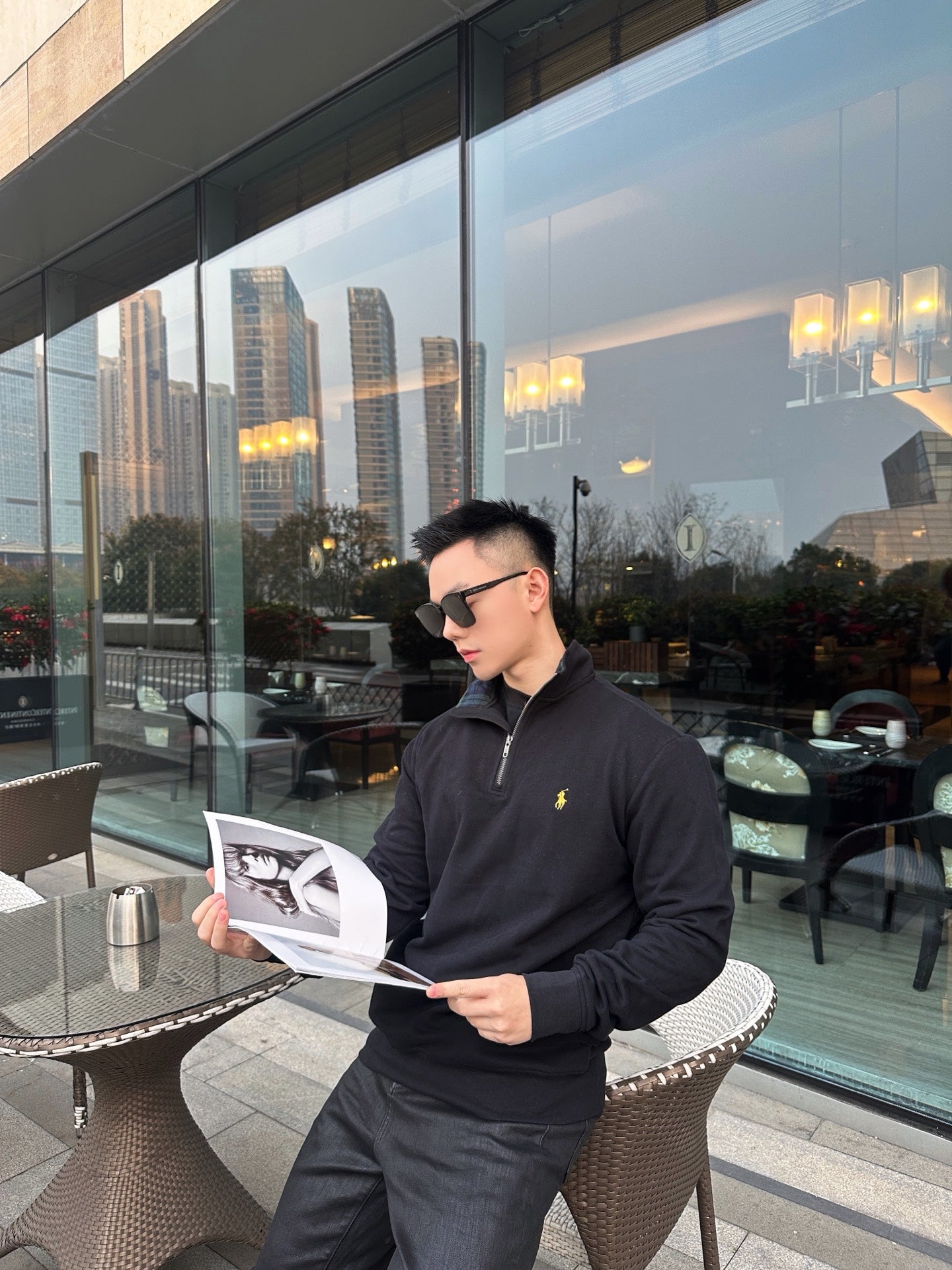 ZZLL / 폴로 후드티