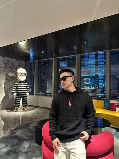 ZZLL / 폴로 니트 스웨터