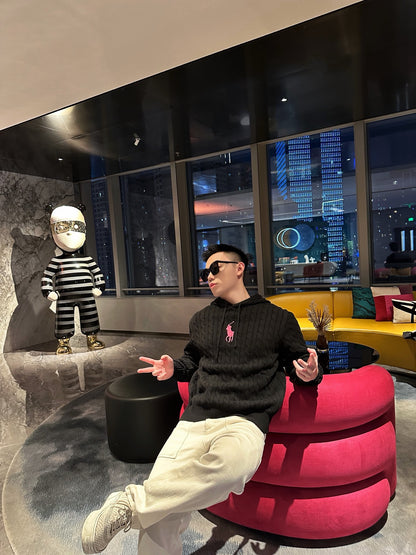 ZZLL / 폴로 니트 스웨터