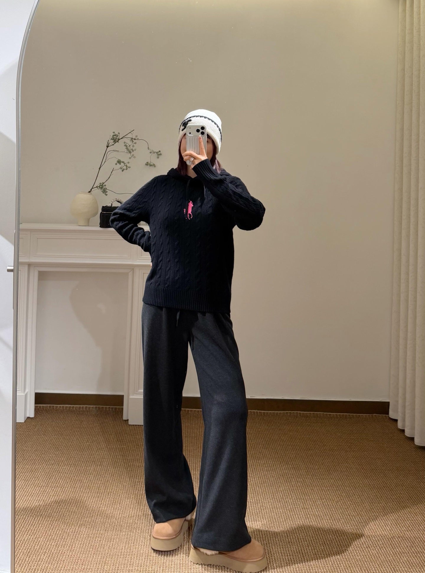 ZZLL / 폴로 니트 스웨터