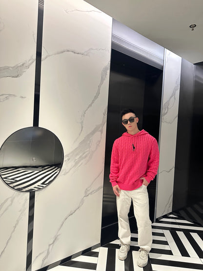 ZZLL / 폴로 니트 스웨터