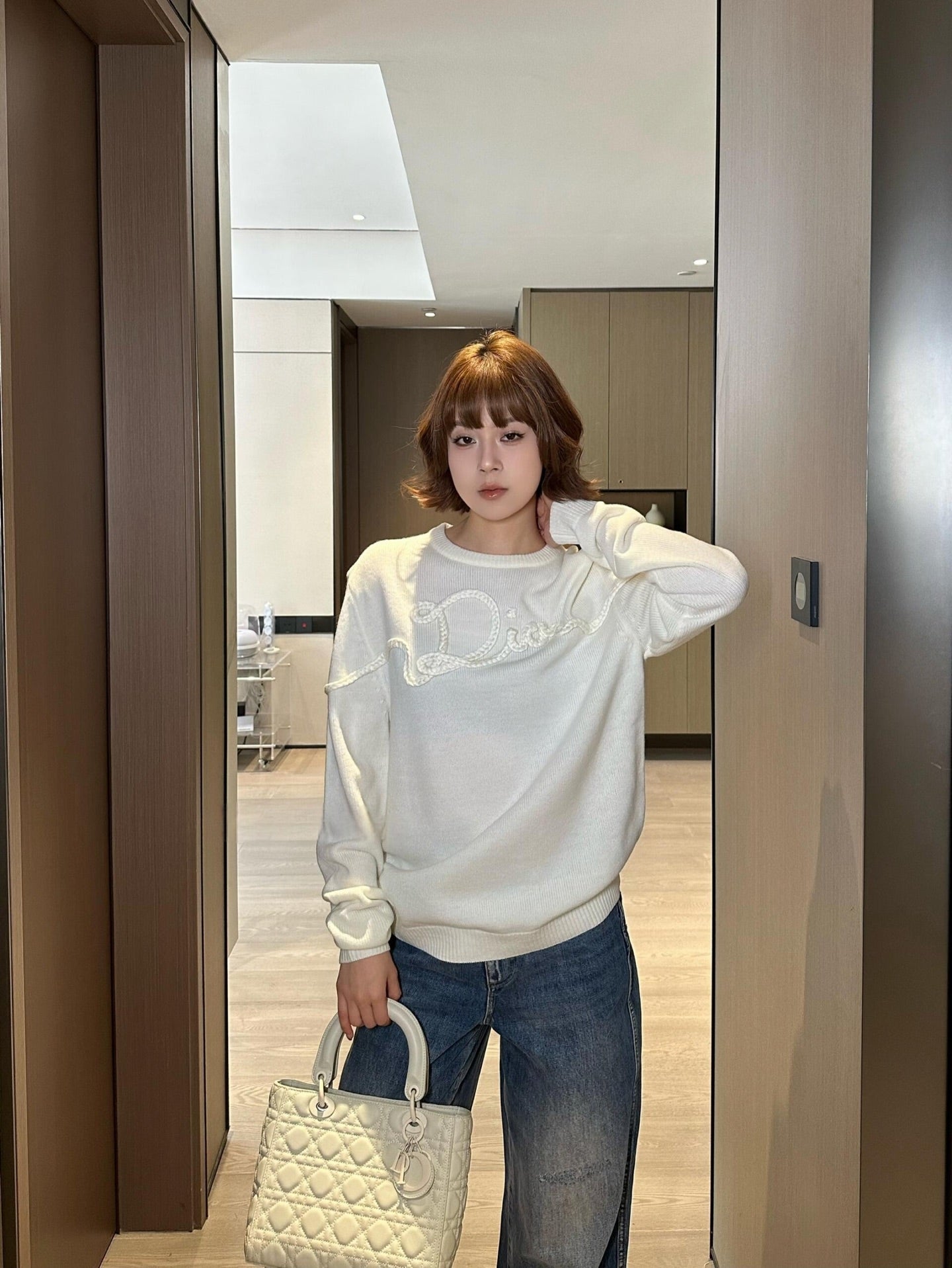 ZZLL / 디올 니트 스웨터