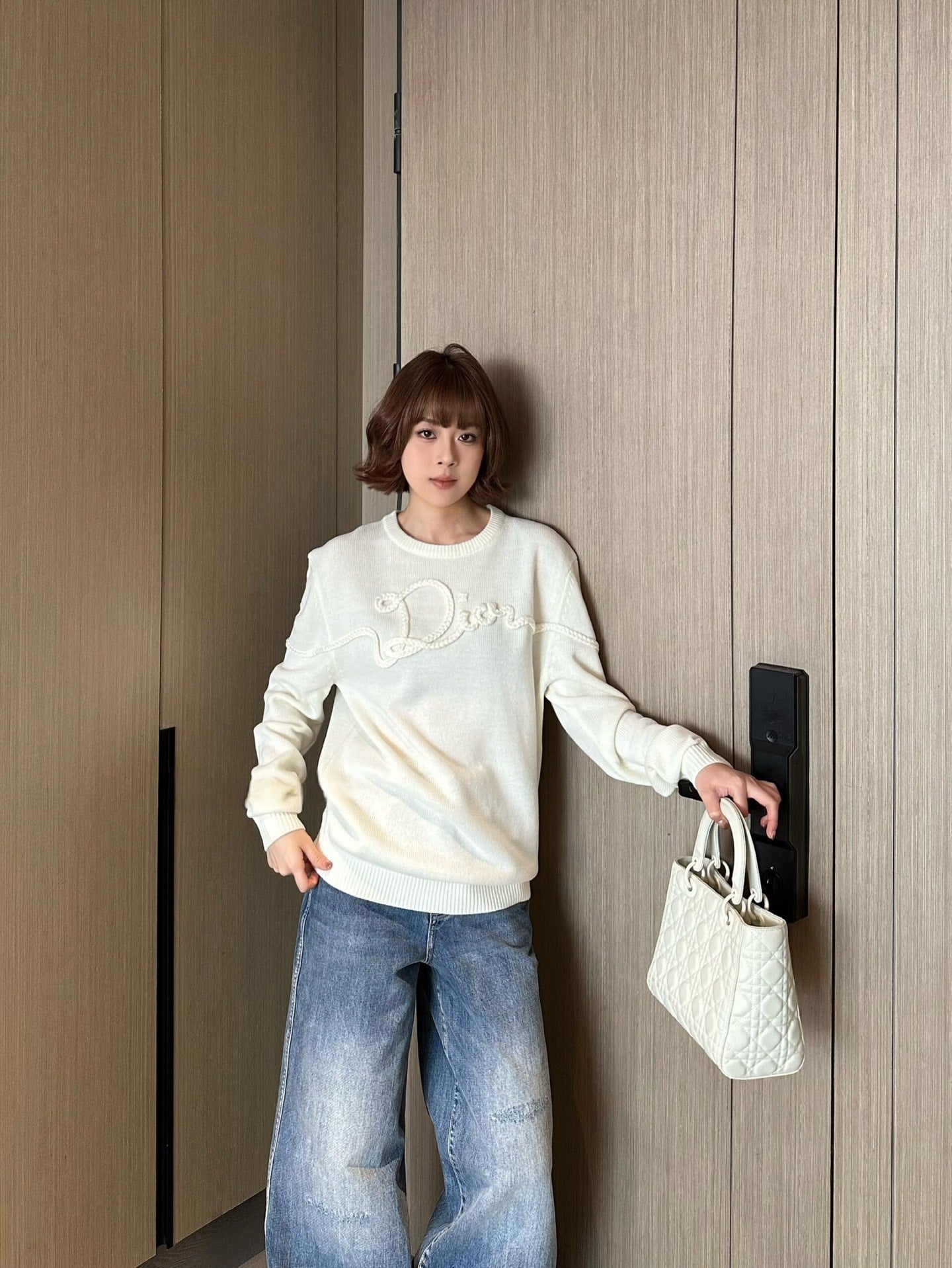 ZZLL / 디올 니트 스웨터