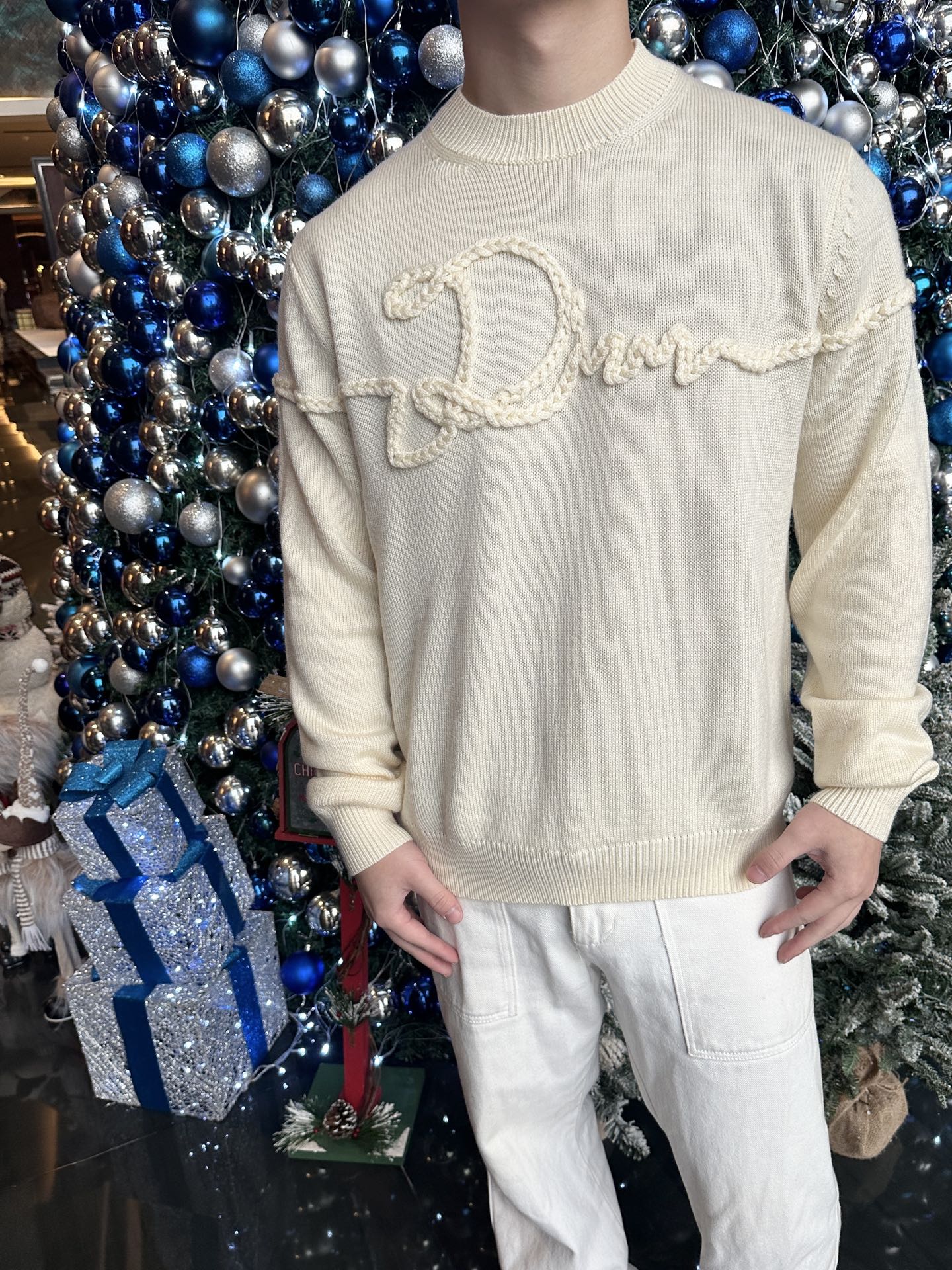 ZZLL / 디올 니트 스웨터