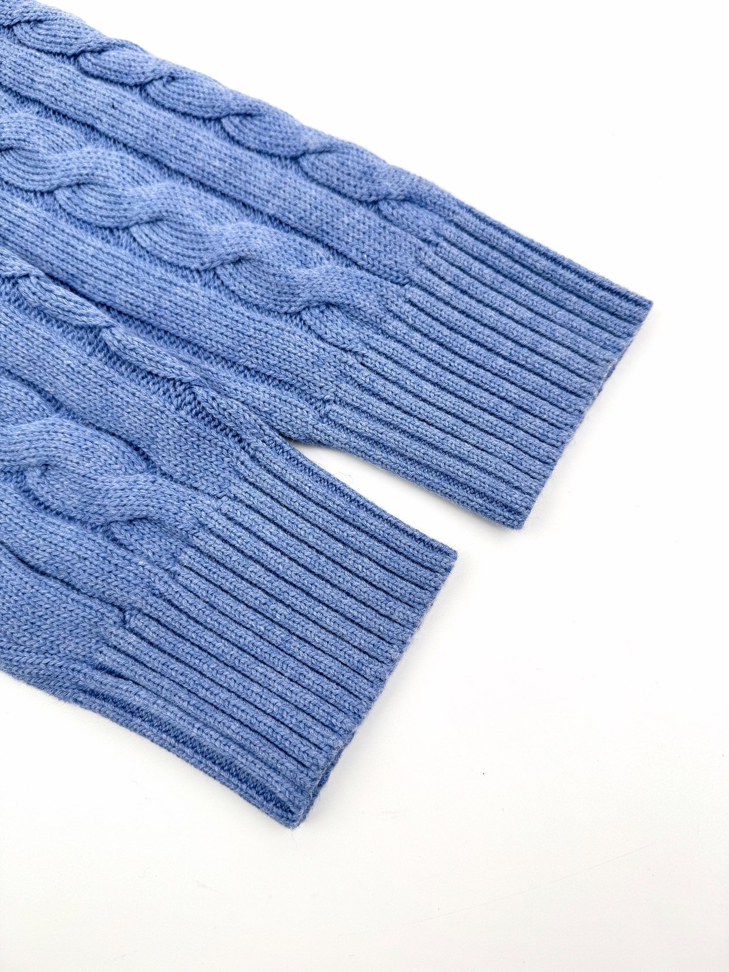 ZZLL / 폴로 집업 니트