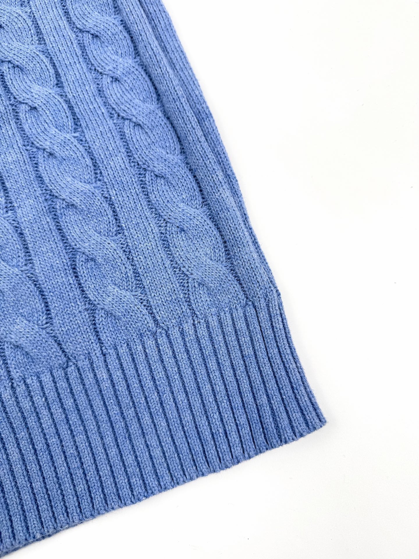 ZZLL / 폴로 집업 니트