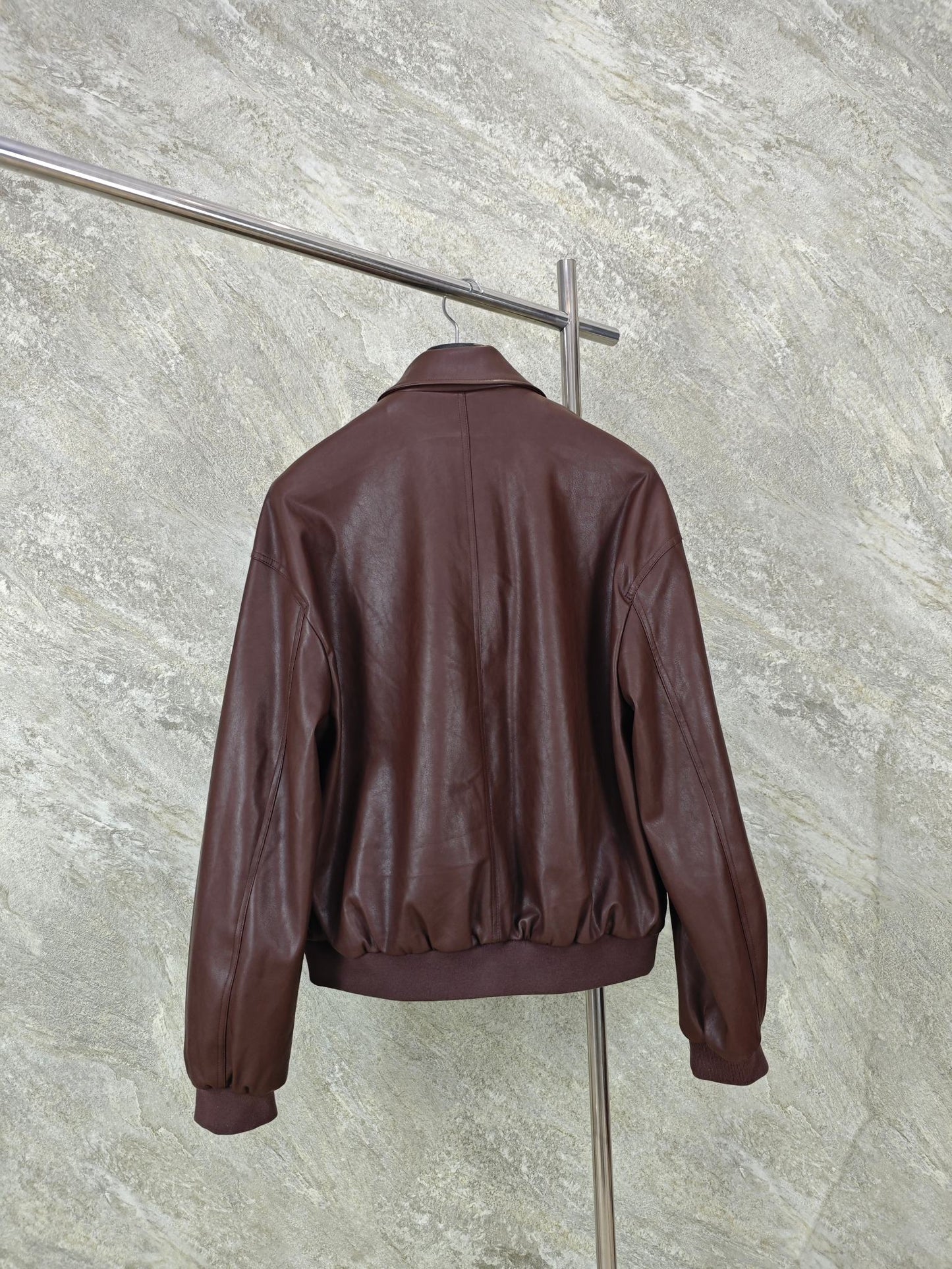 GTR / 발렌시아가 가죽 재킷