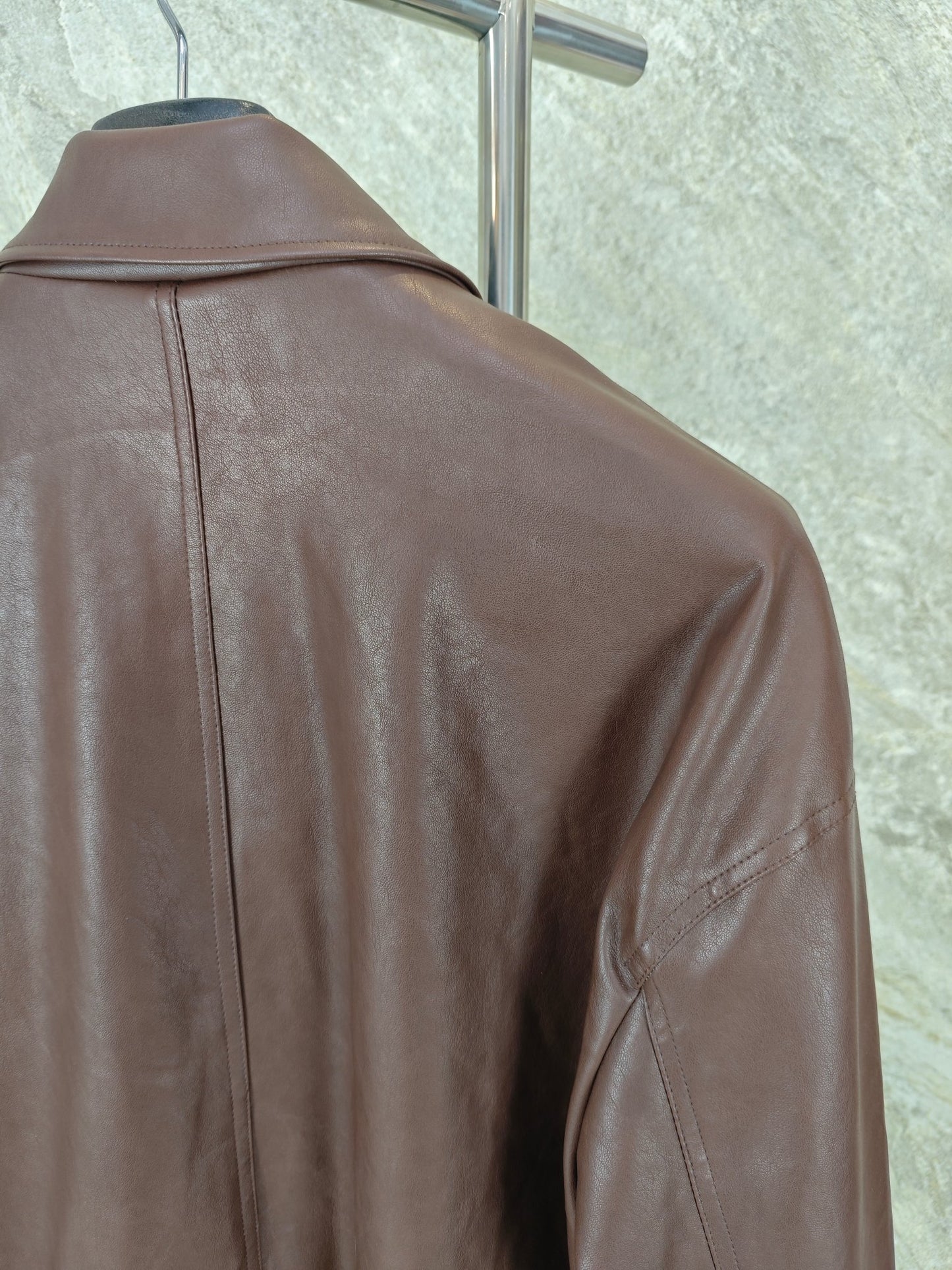 GTR / 발렌시아가 가죽 재킷